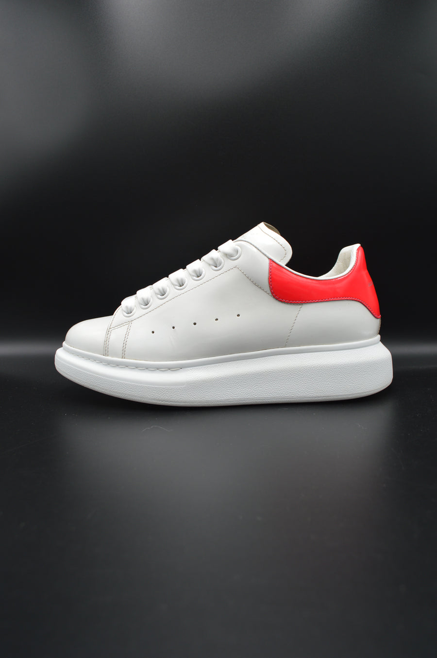 Alexander Mcqueen Oversize blanc/rose fluo - T39