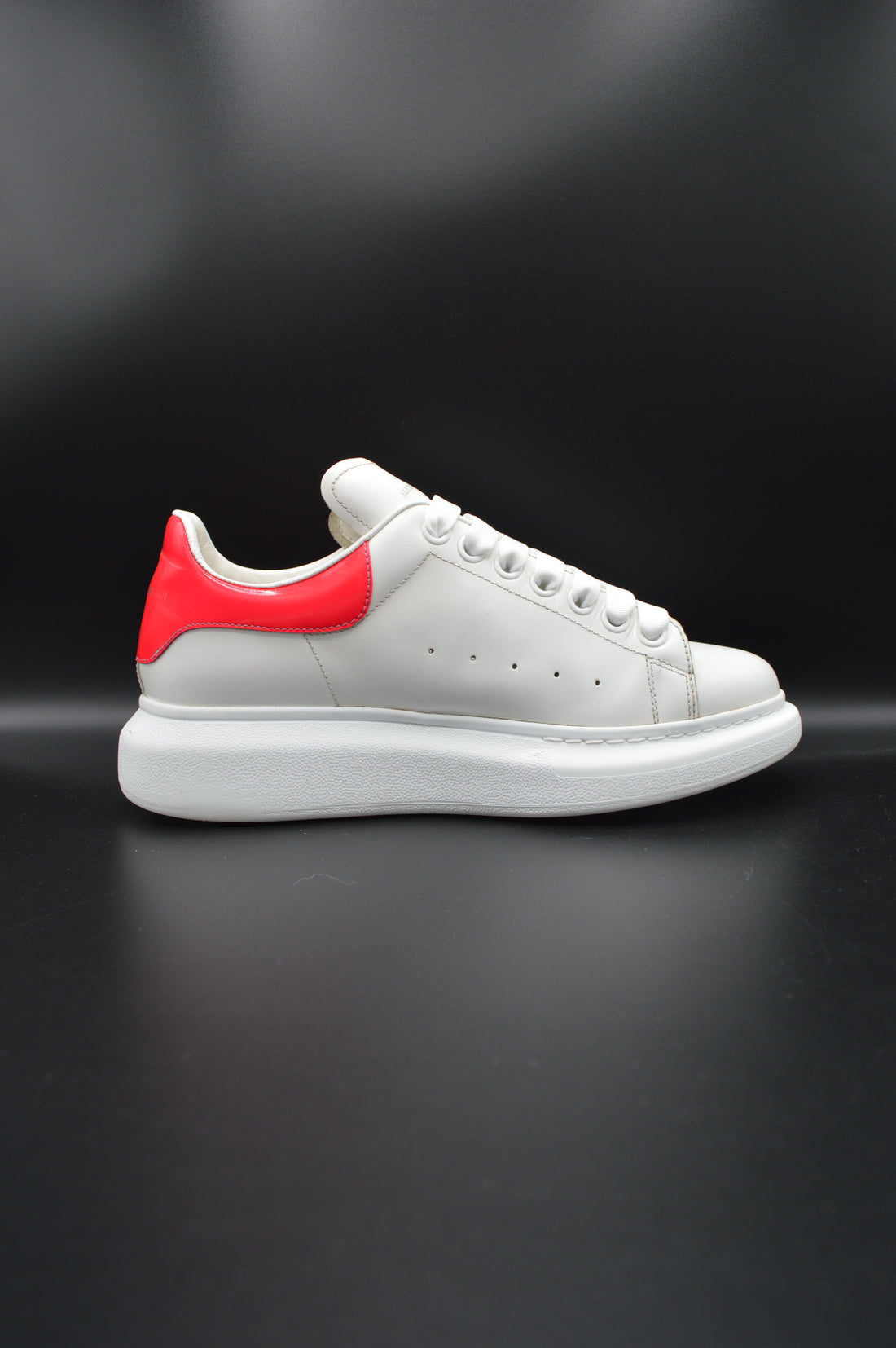 Alexander Mcqueen Oversize blanc/rose fluo - T39