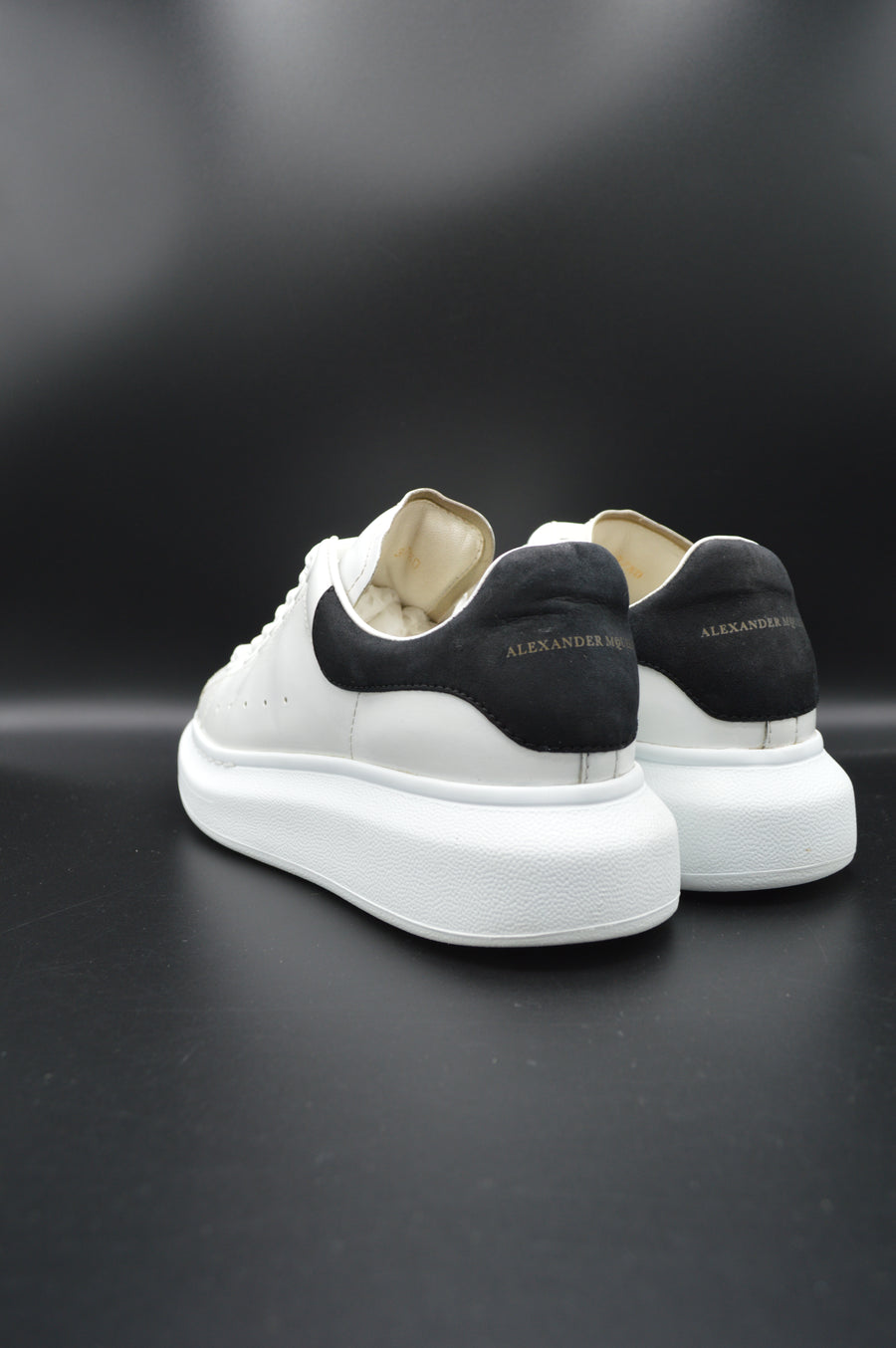 Alexander Mcqueen Oversize blanc/noir - T37,5