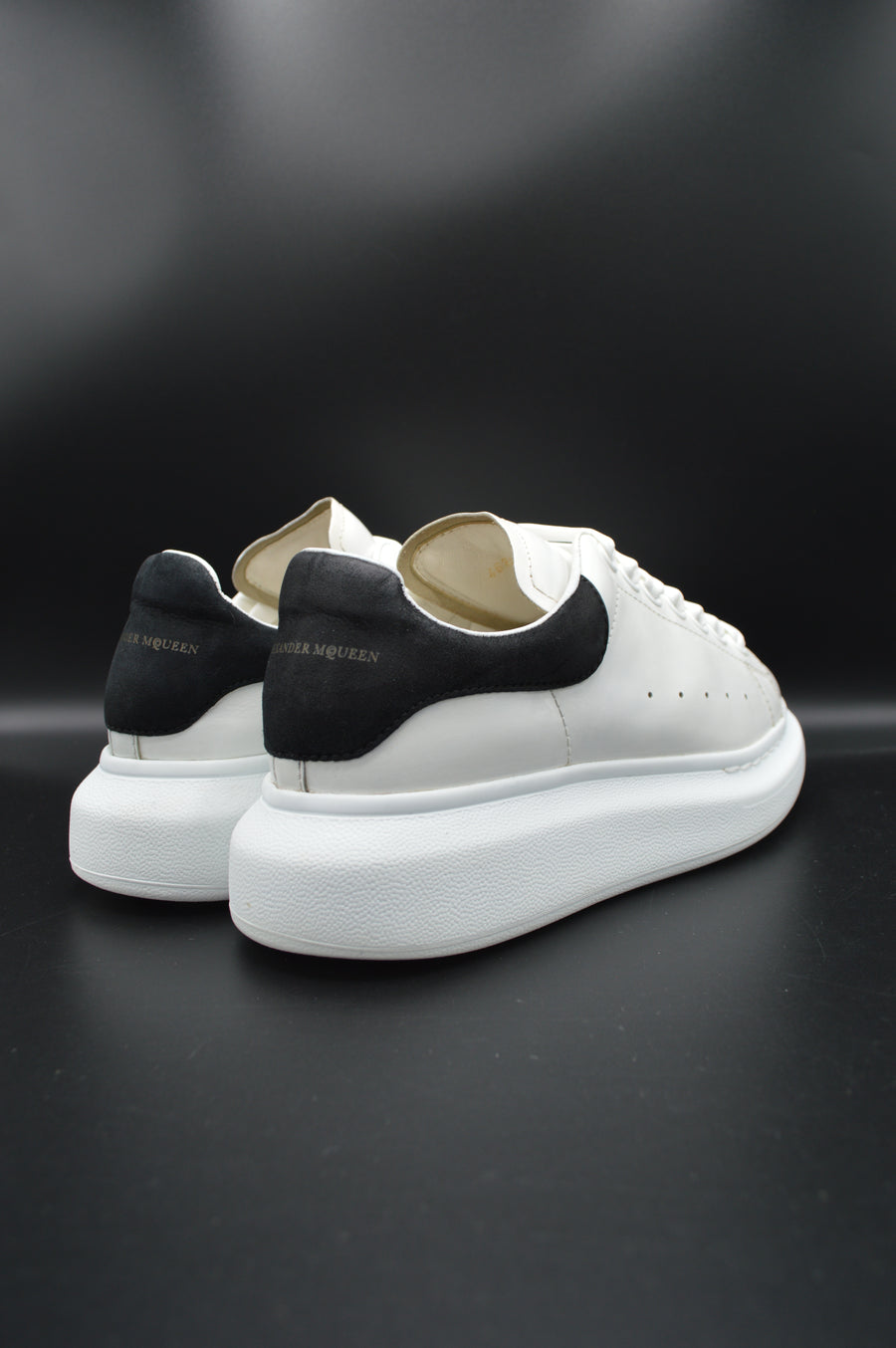 Alexander Mcqueen Oversize blanc/noir - T37,5