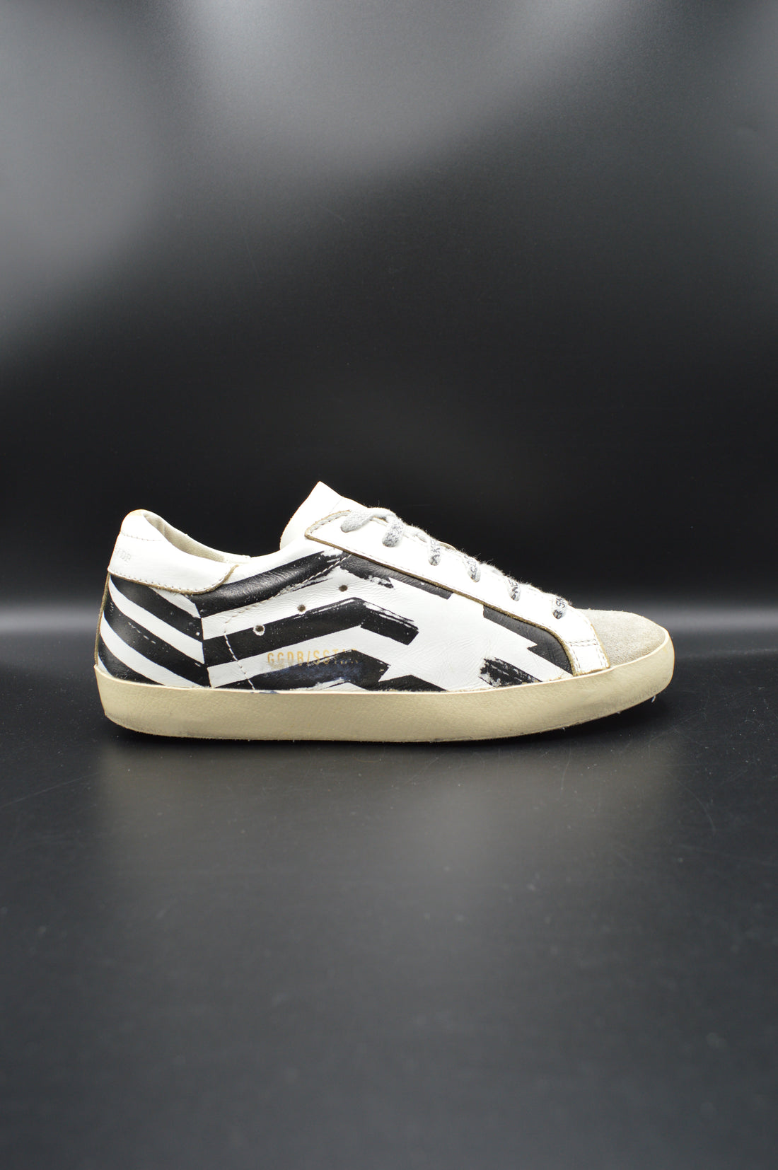 Golden Goose superstar blanc/noir/gris - T37