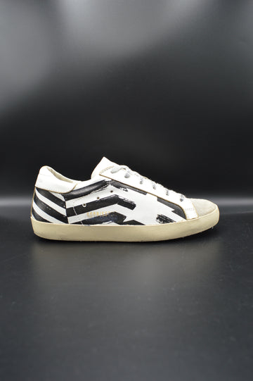 Golden Goose superstar blanc/noir/gris - T37