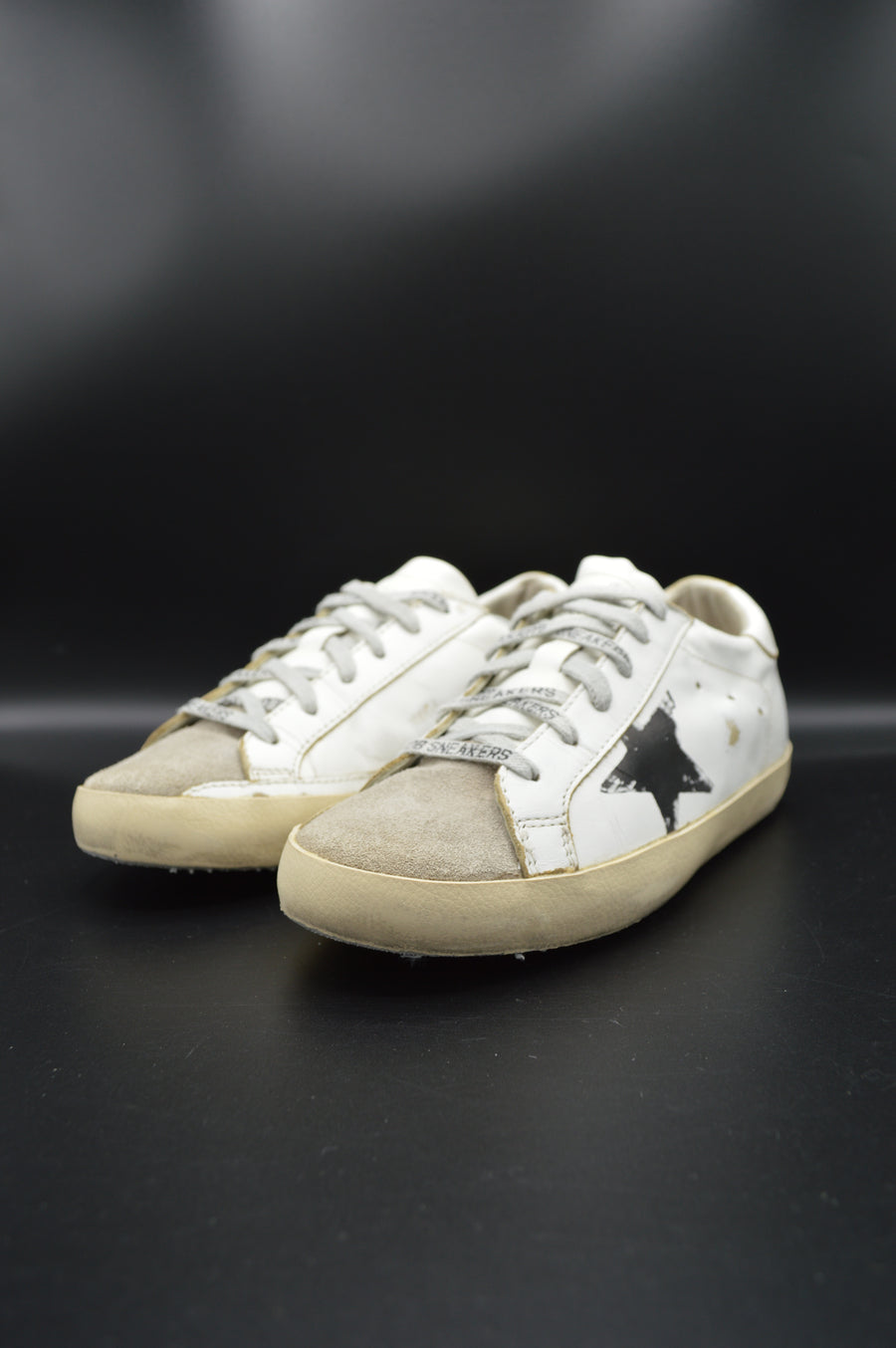 Golden Goose superstar blanc/noir/gris - T37