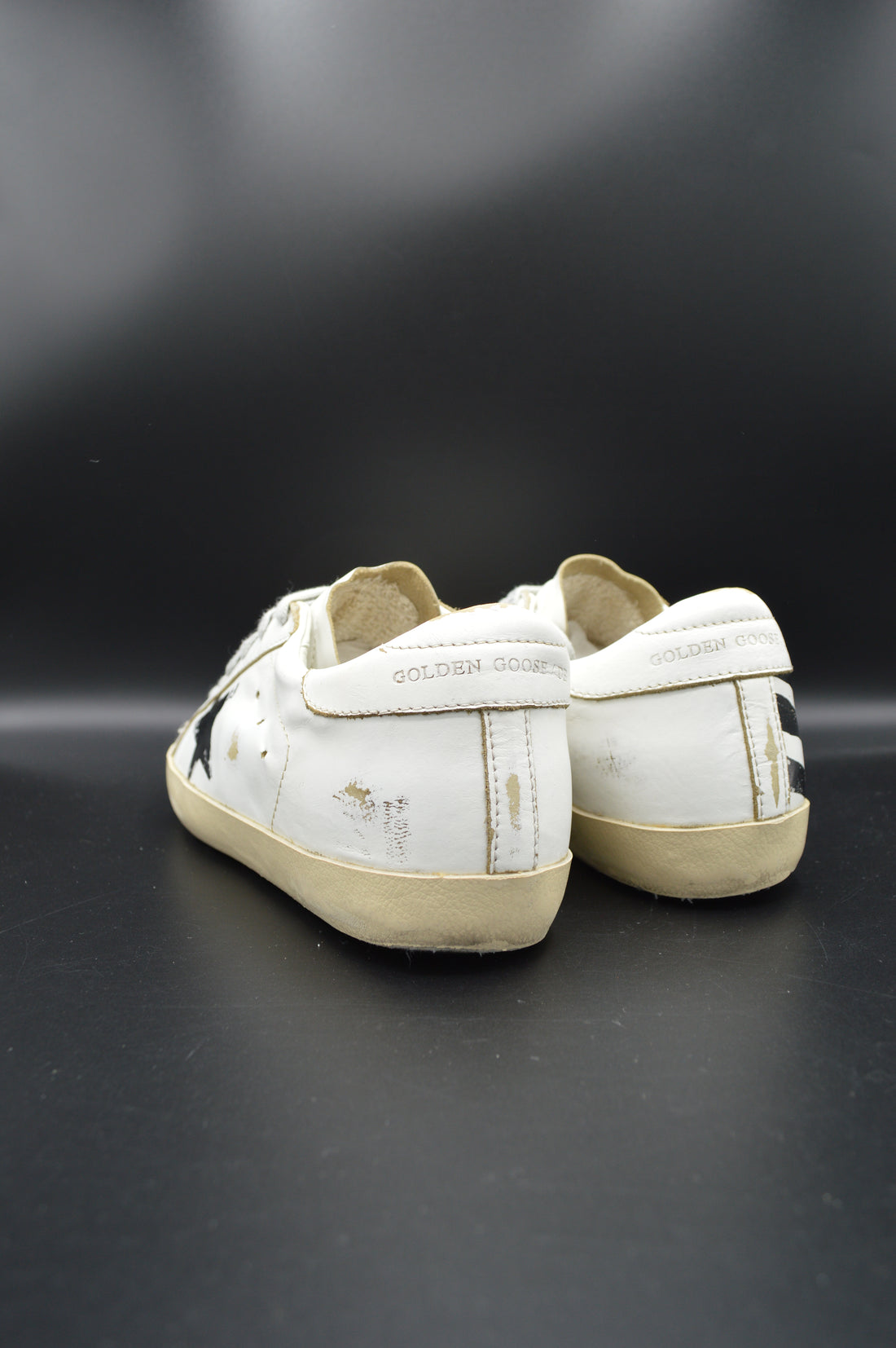 Golden Goose superstar blanc/noir/gris - T37