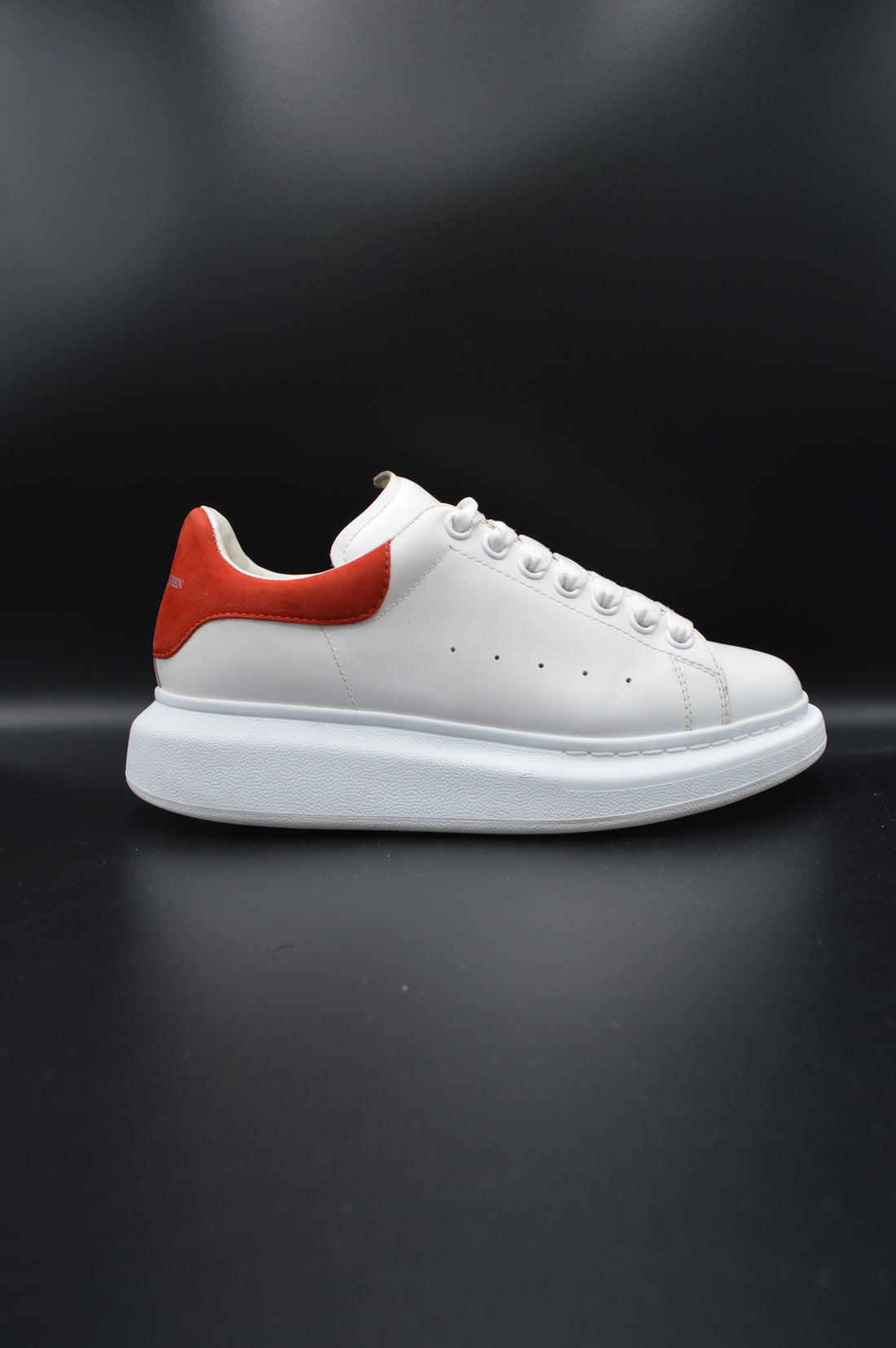 Alexander Mcqueen Oversize blanc/rouge - T39