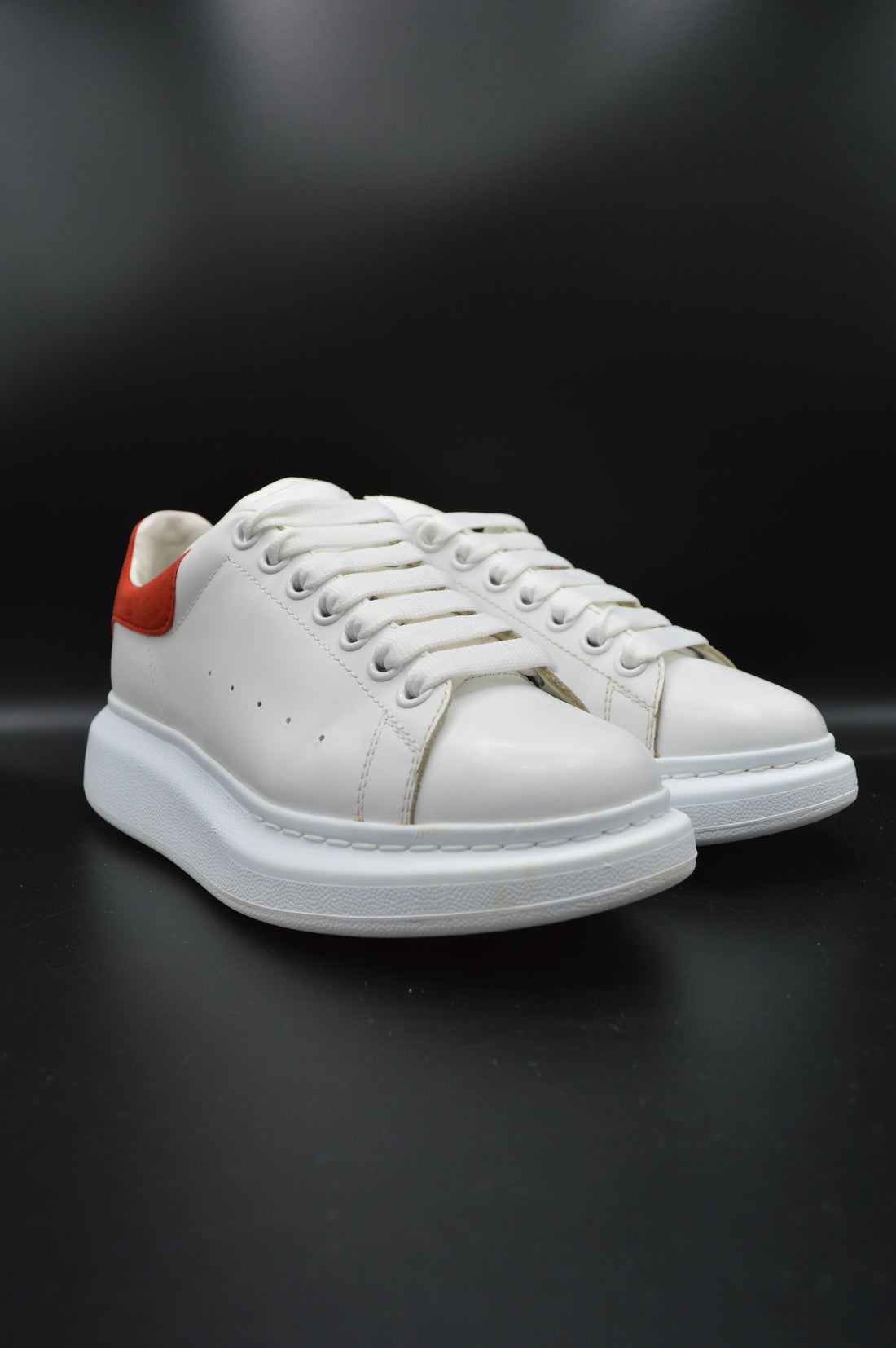 Alexander Mcqueen Oversize blanc/rouge - T39
