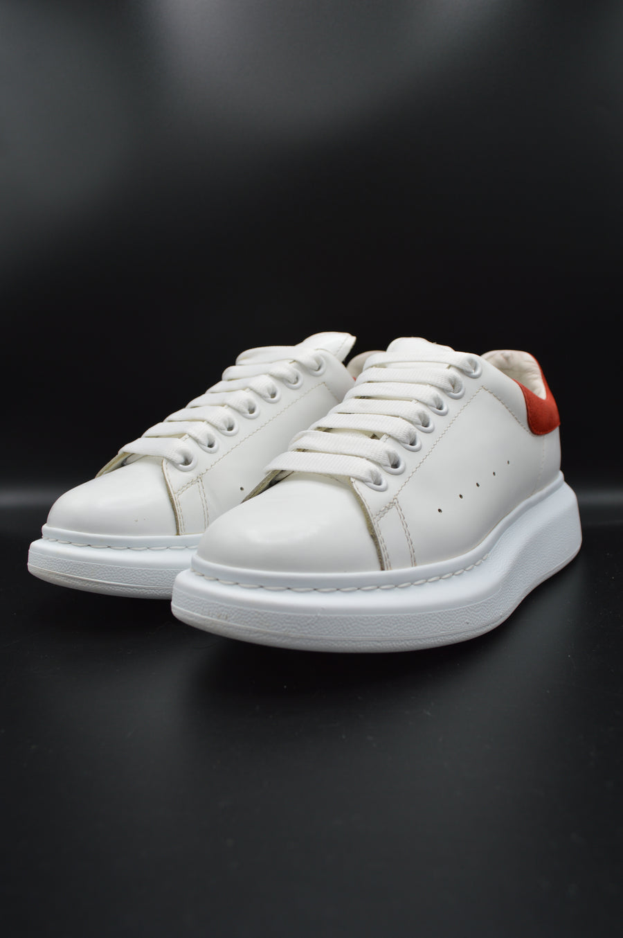 Alexander Mcqueen Oversize blanc/rouge - T39