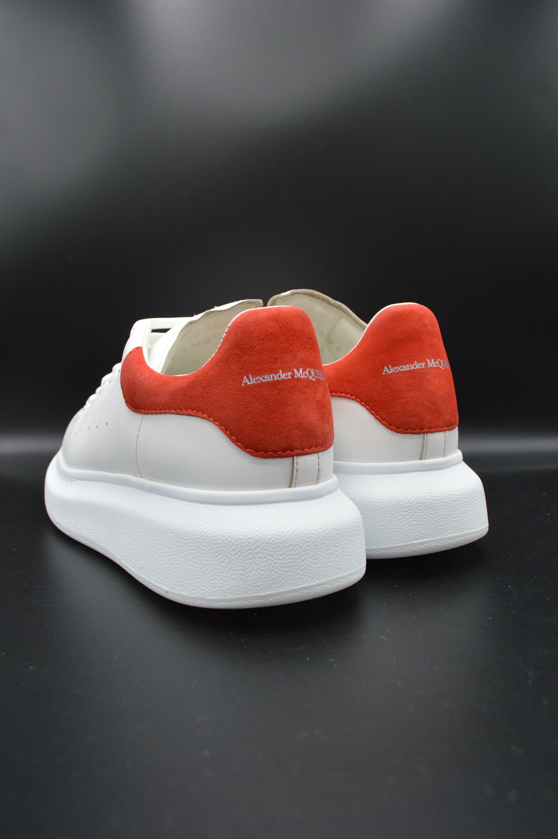 Alexander Mcqueen Oversize blanc/rouge - T39