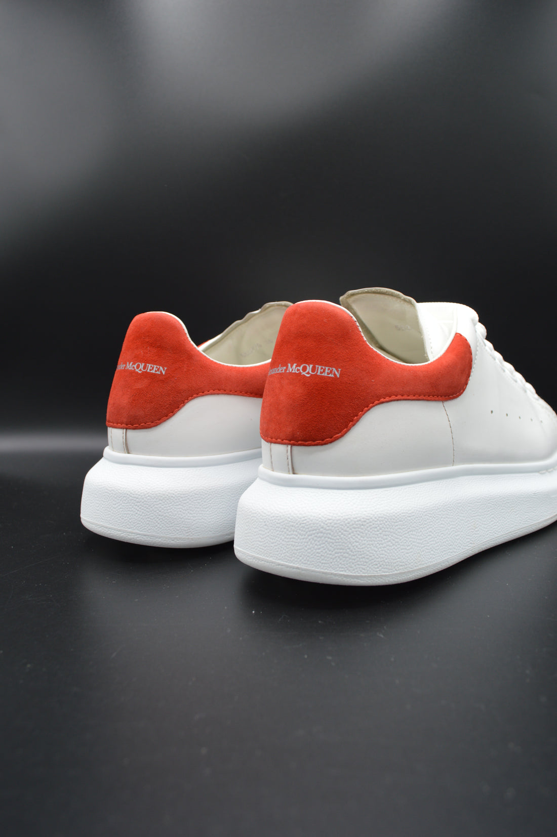 Alexander Mcqueen Oversize blanc/rouge - T39