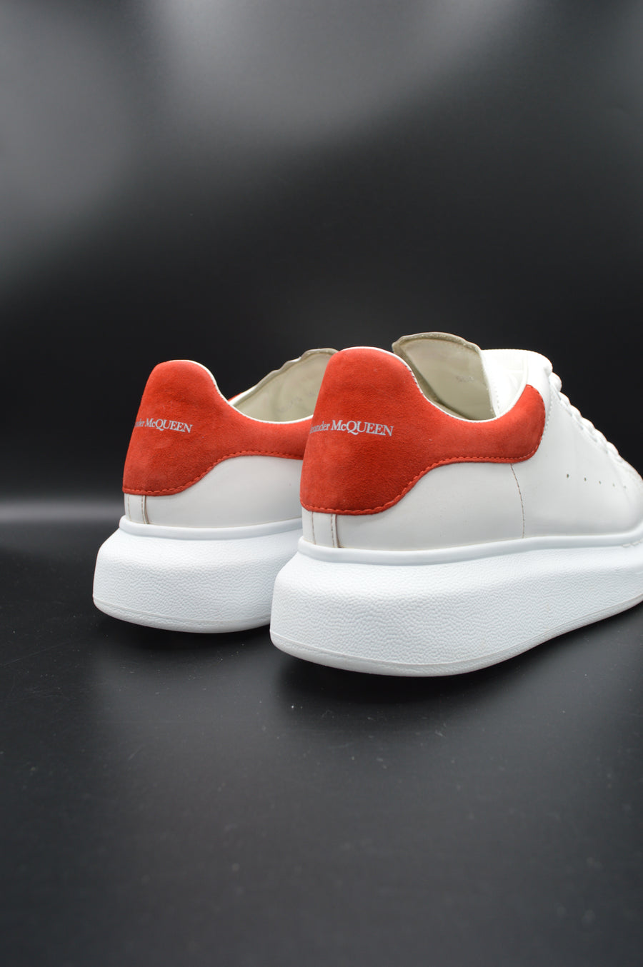 Alexander Mcqueen Oversize blanc/rouge - T39