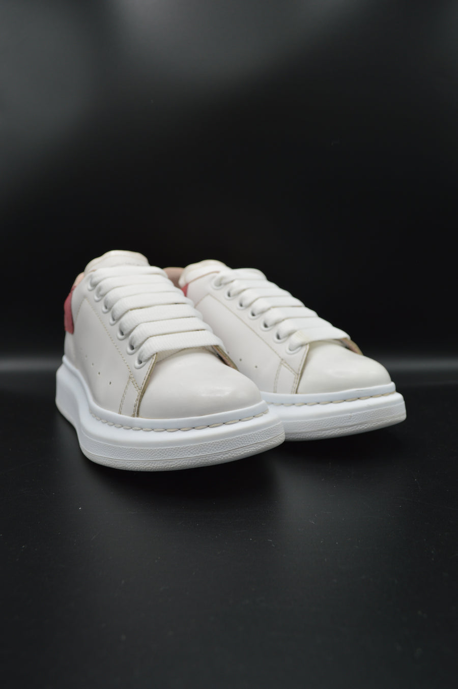 Alexander Mcqueen Oversize blanc/rouge - T37