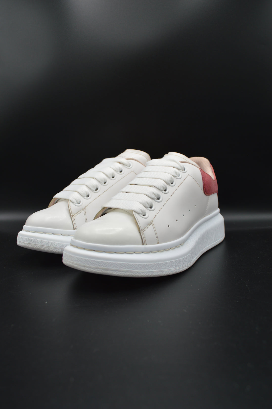 Alexander Mcqueen Oversize blanc/rouge - T37