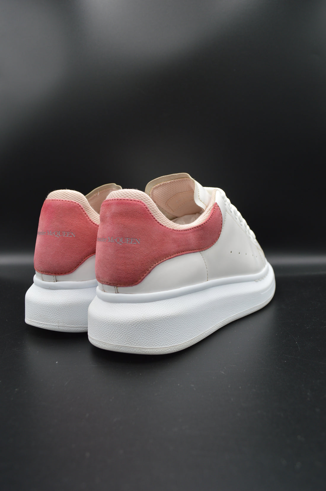 Alexander Mcqueen Oversize blanc/rouge - T37
