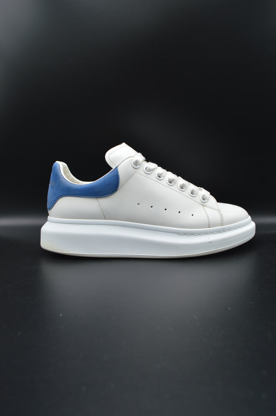 Alexander Mcqueen Oversize blanc/bleu marine - T39