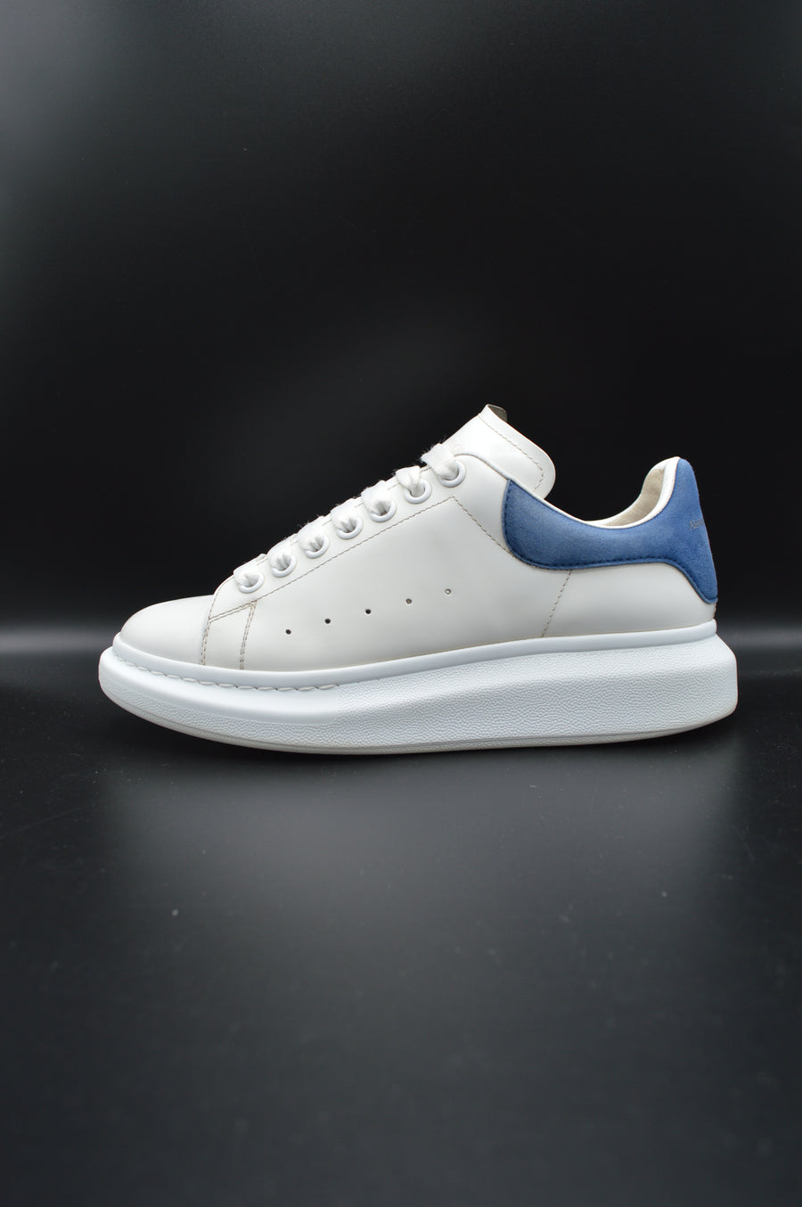 Alexander Mcqueen Oversize blanc/bleu marine - T39