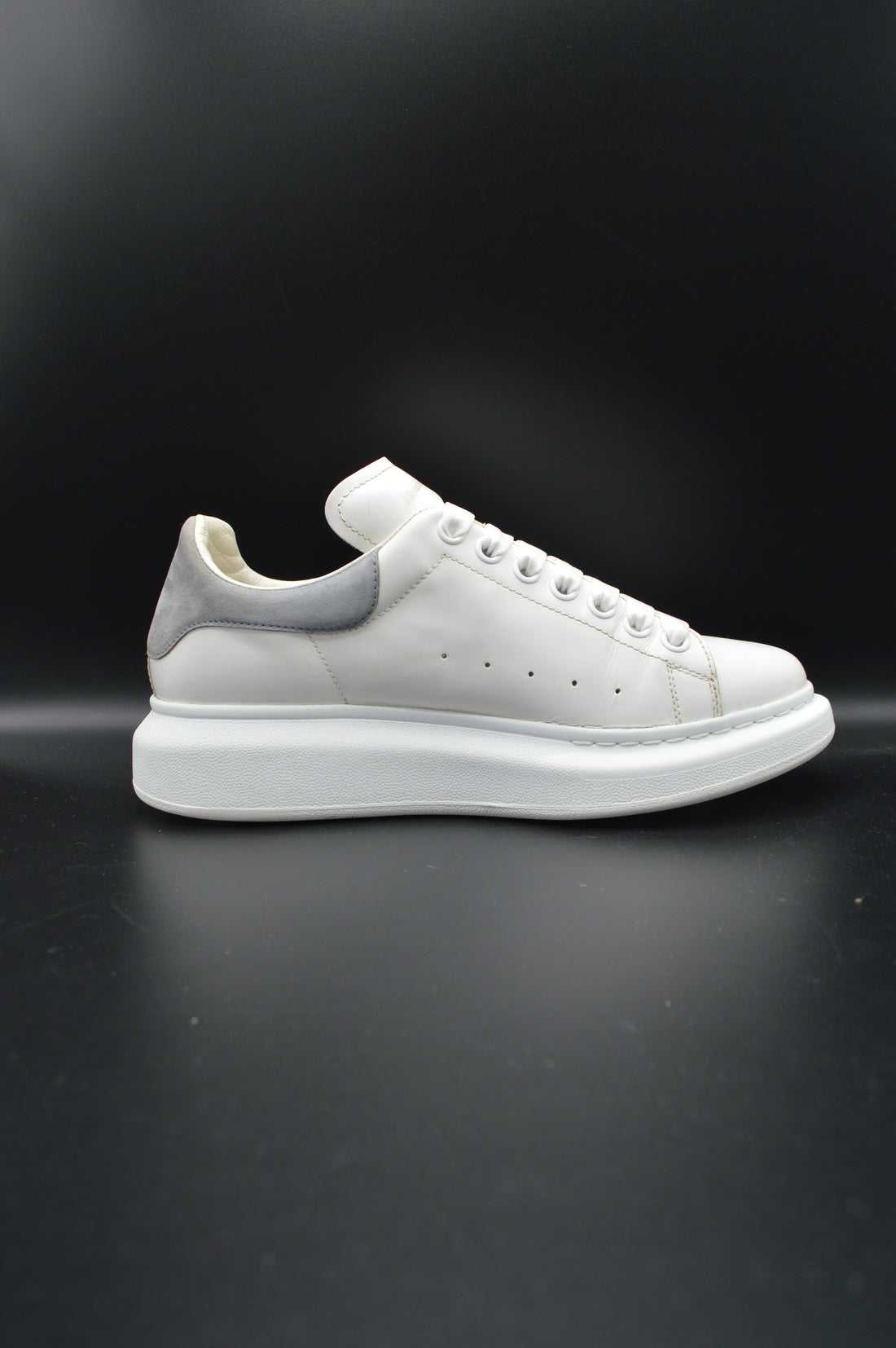 Alexander Mcqueen Oversize blanc/gris - T40
