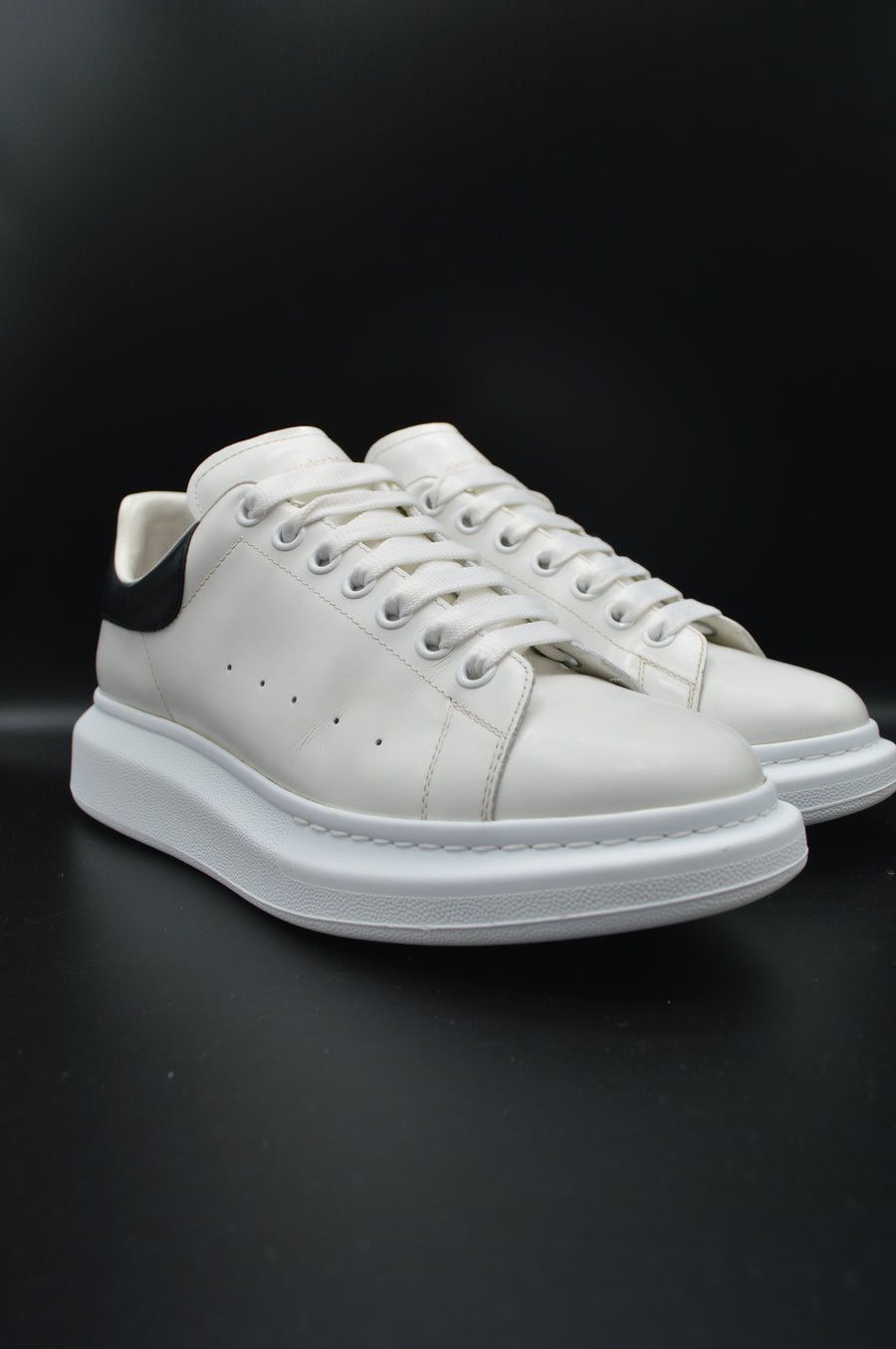 Alexander Mcqueen Oversize blanc/noir - T43