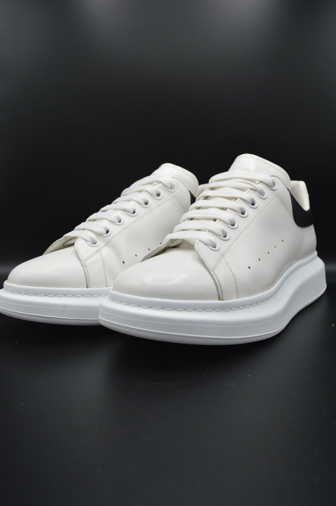 Alexander Mcqueen Oversize blanc/noir - T43