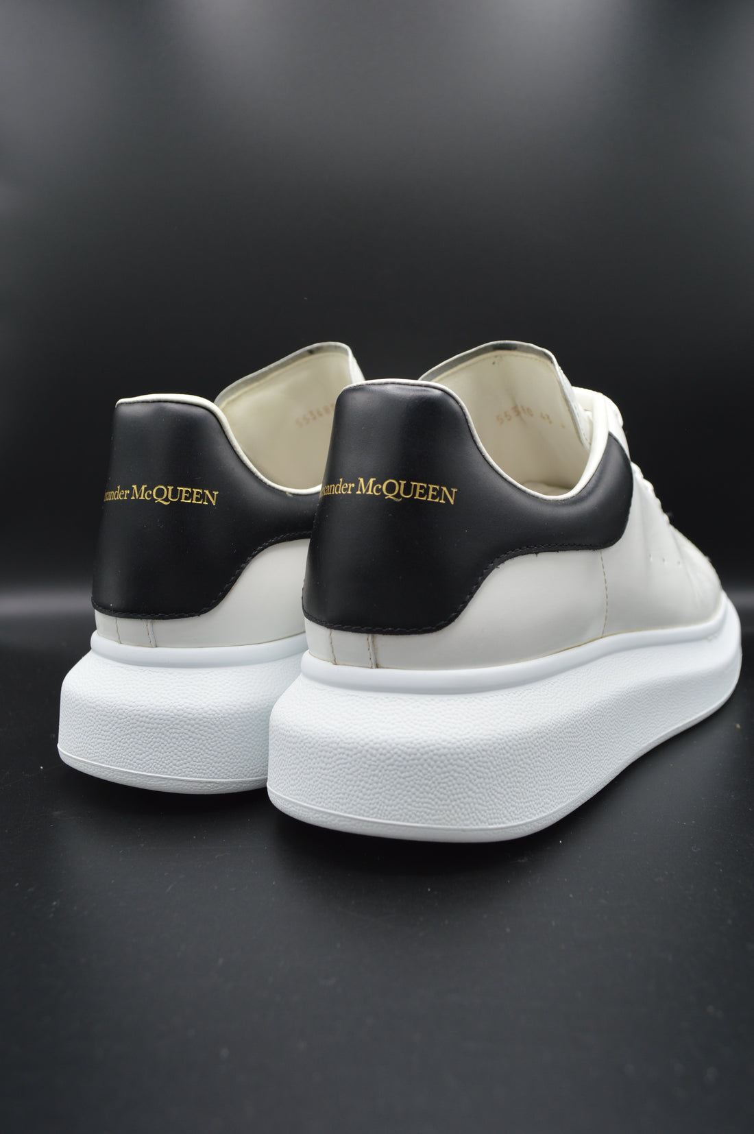 Alexander Mcqueen Oversize blanc/noir - T43