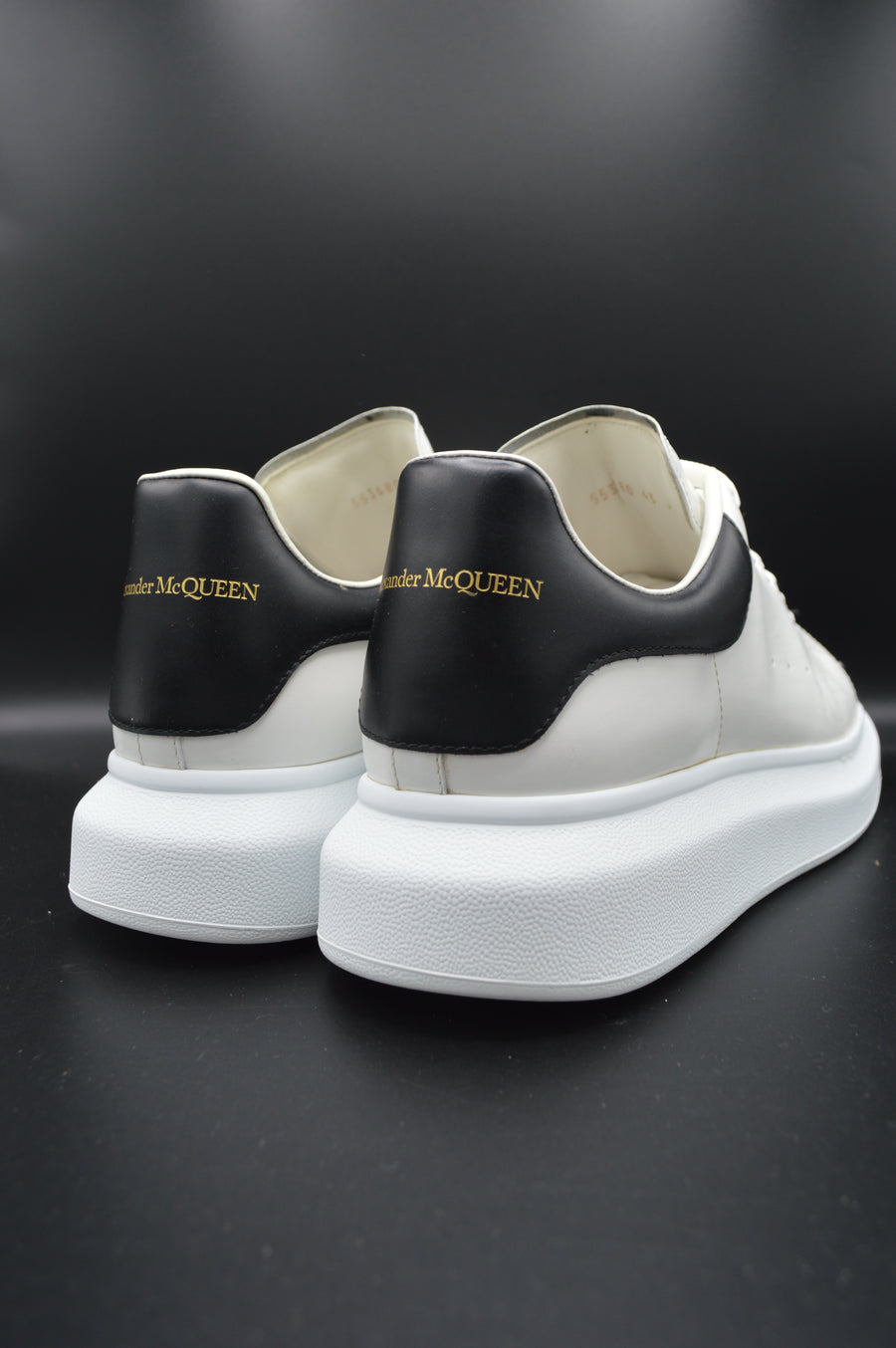 Alexander Mcqueen Oversize blanc/noir - T43