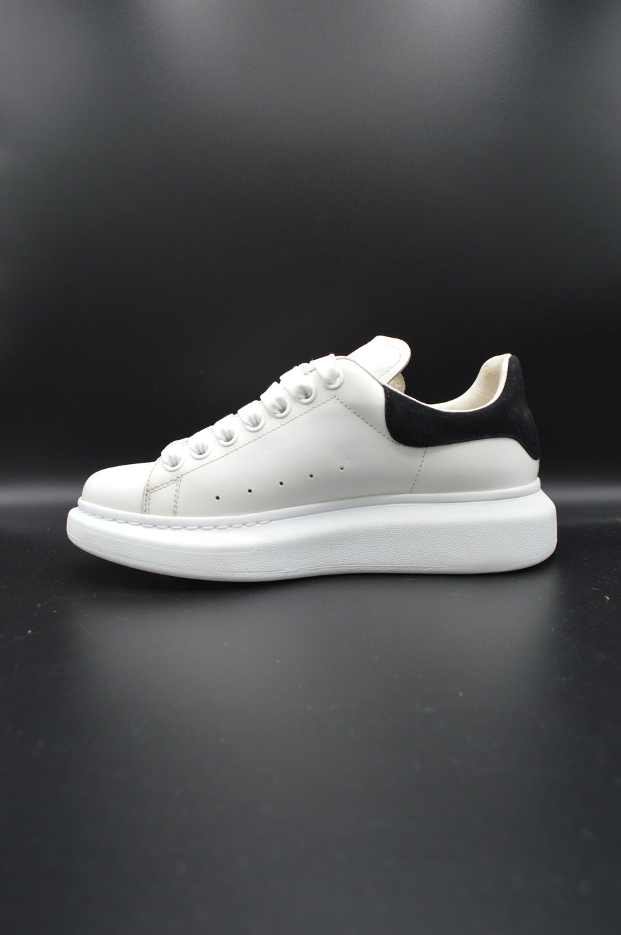 Alexander Mcqueen oversize blanc/noir - T38