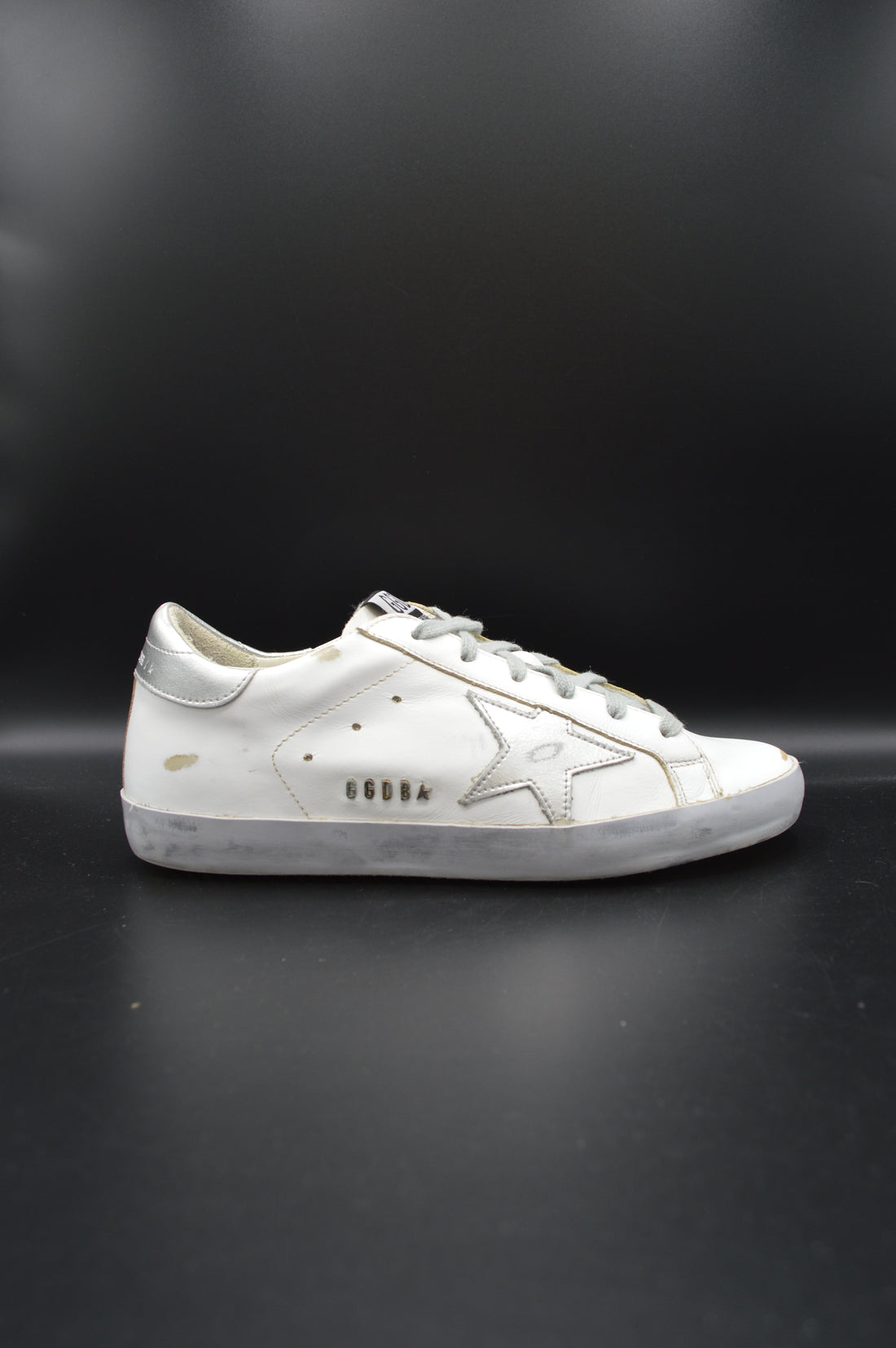 Golden Goose Superstar blanc/argent - T38