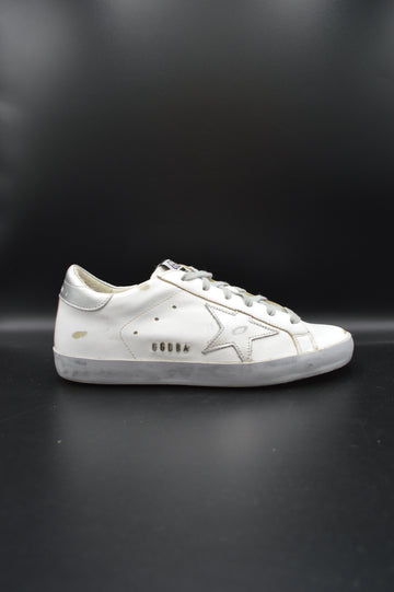 Golden Goose Superstar blanc/argent - T38