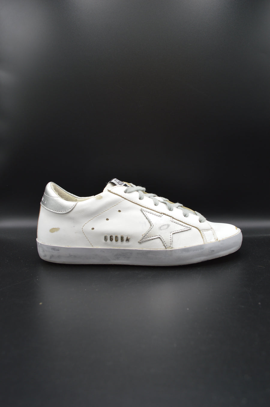 Golden Goose Superstar blanc/argent - T38