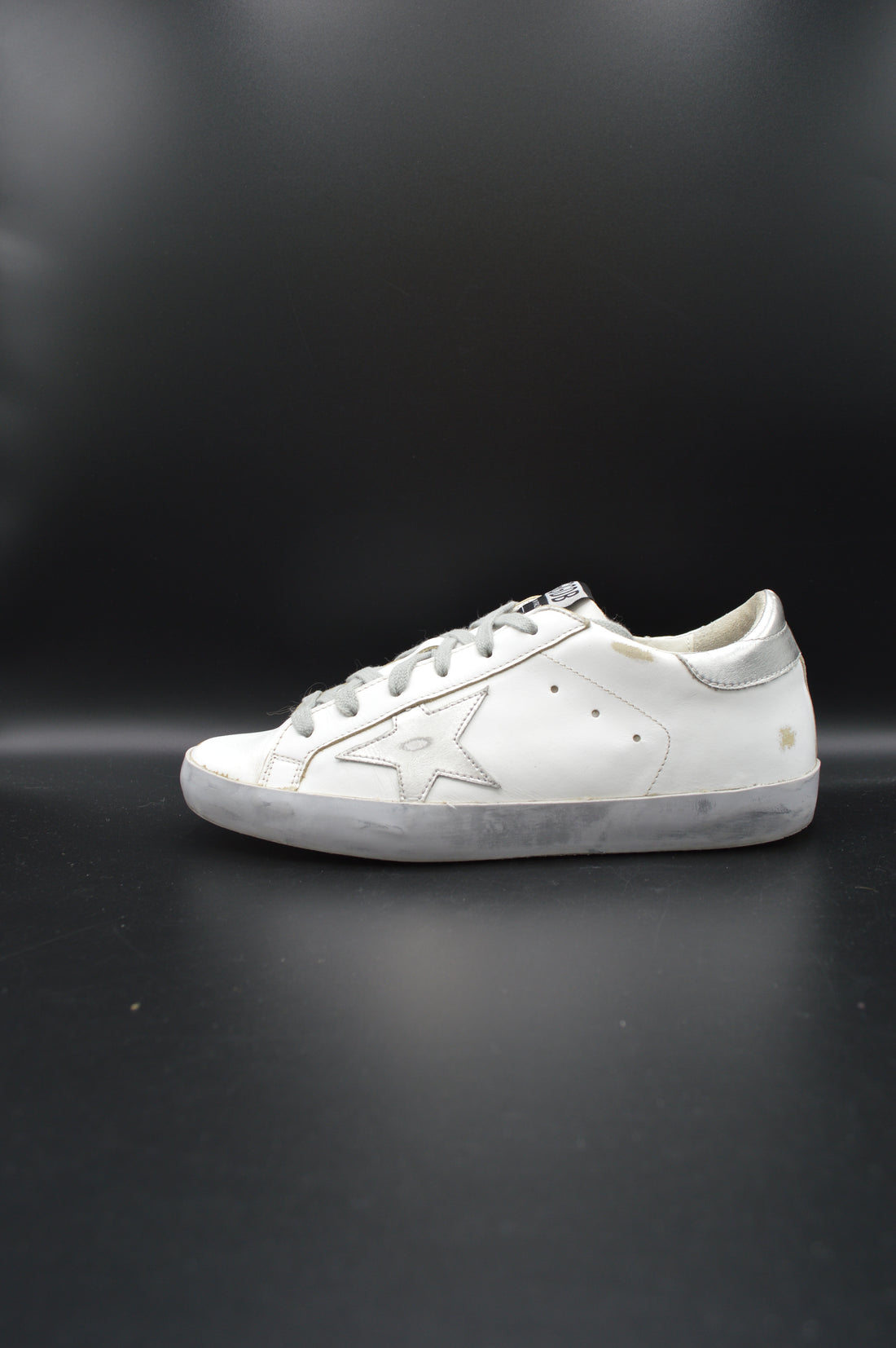 Golden Goose Superstar blanc/argent - T38