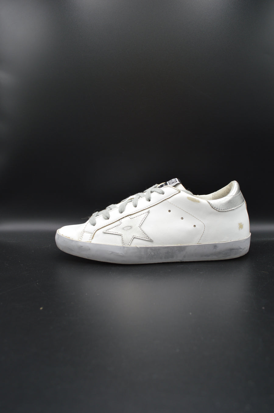 Golden Goose Superstar blanc/argent - T38