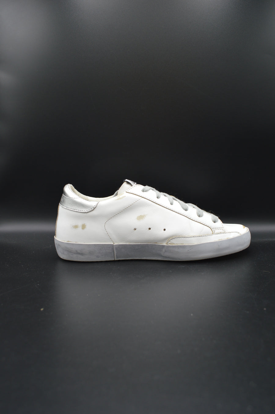 Golden Goose Superstar blanc/argent - T38
