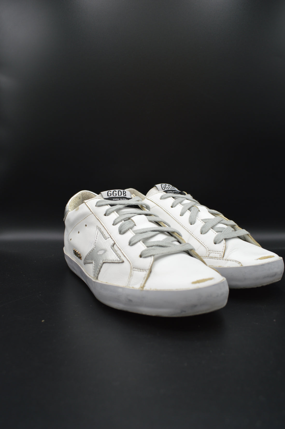Golden Goose Superstar blanc/argent - T38