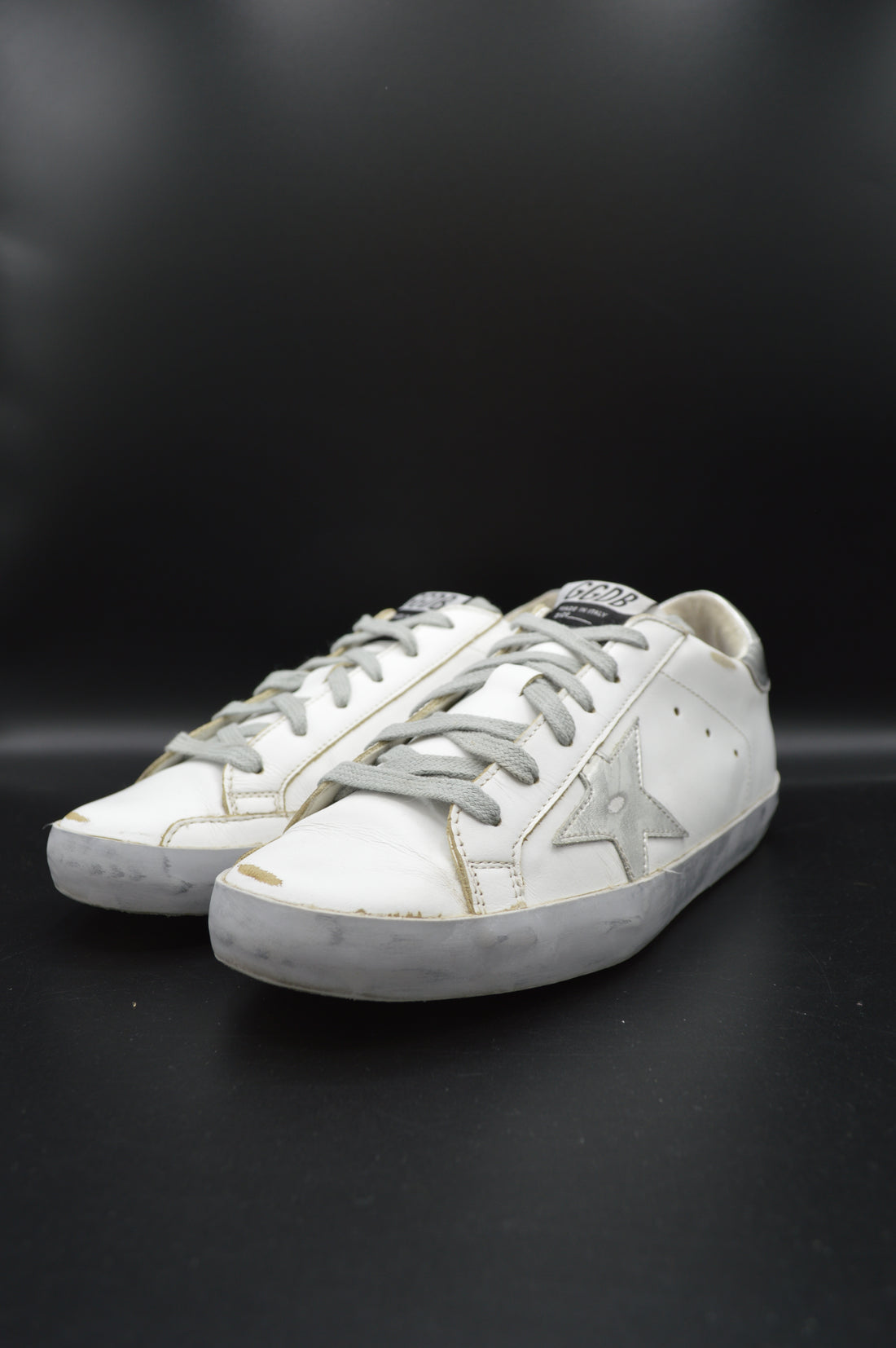 Golden Goose Superstar blanc/argent - T38