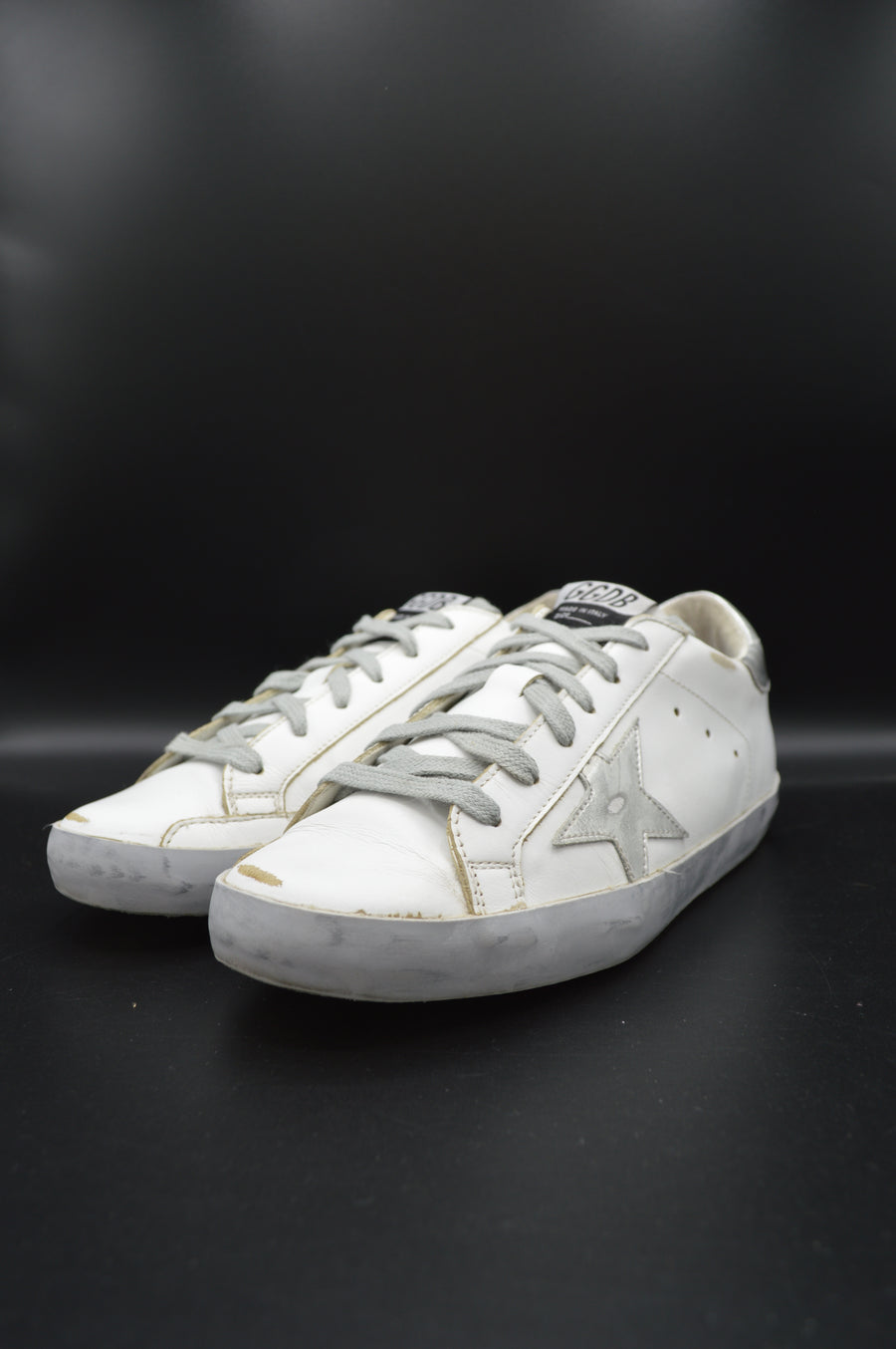 Golden Goose Superstar blanc/argent - T38