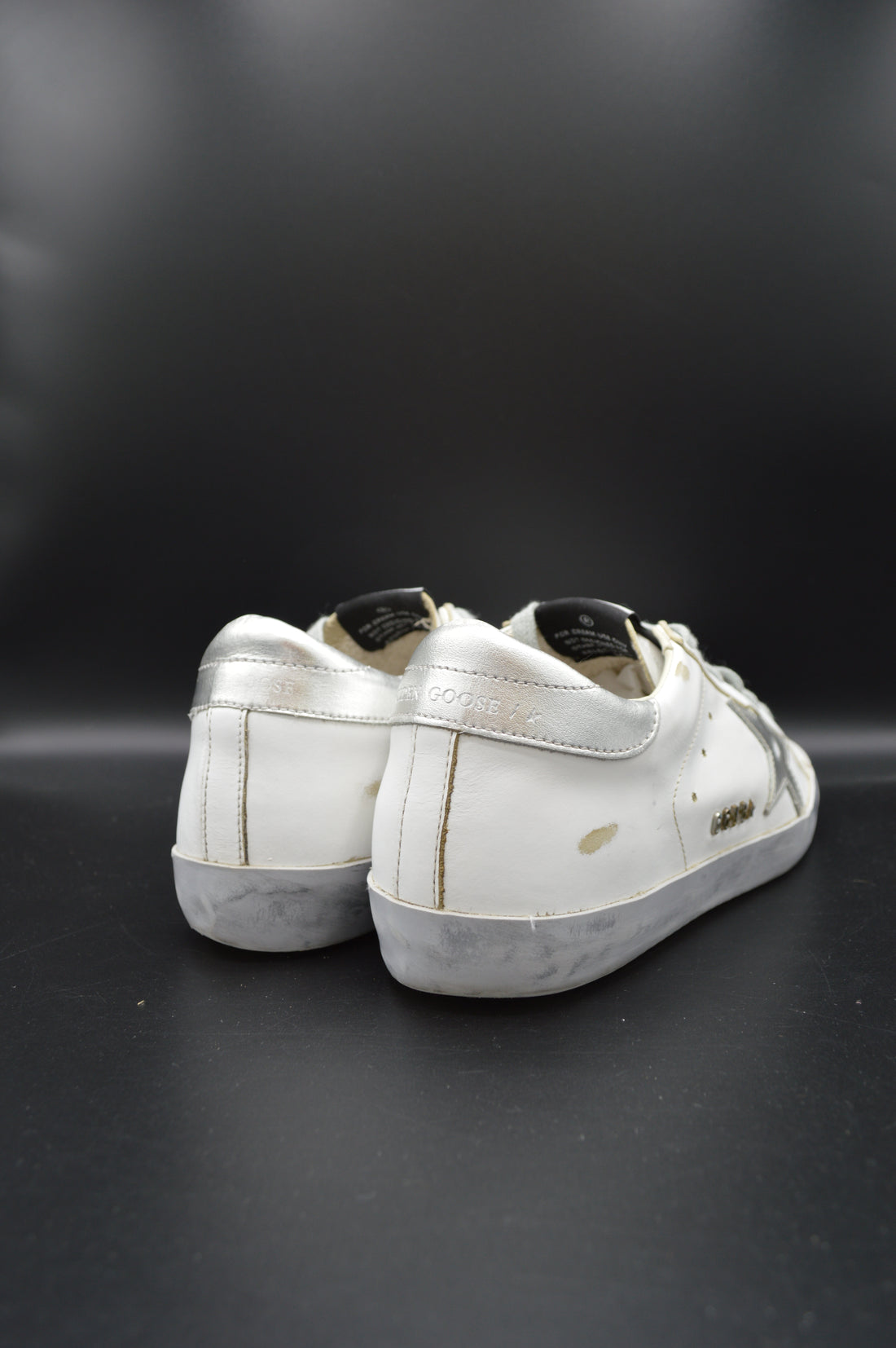 Golden Goose Superstar blanc/argent - T38