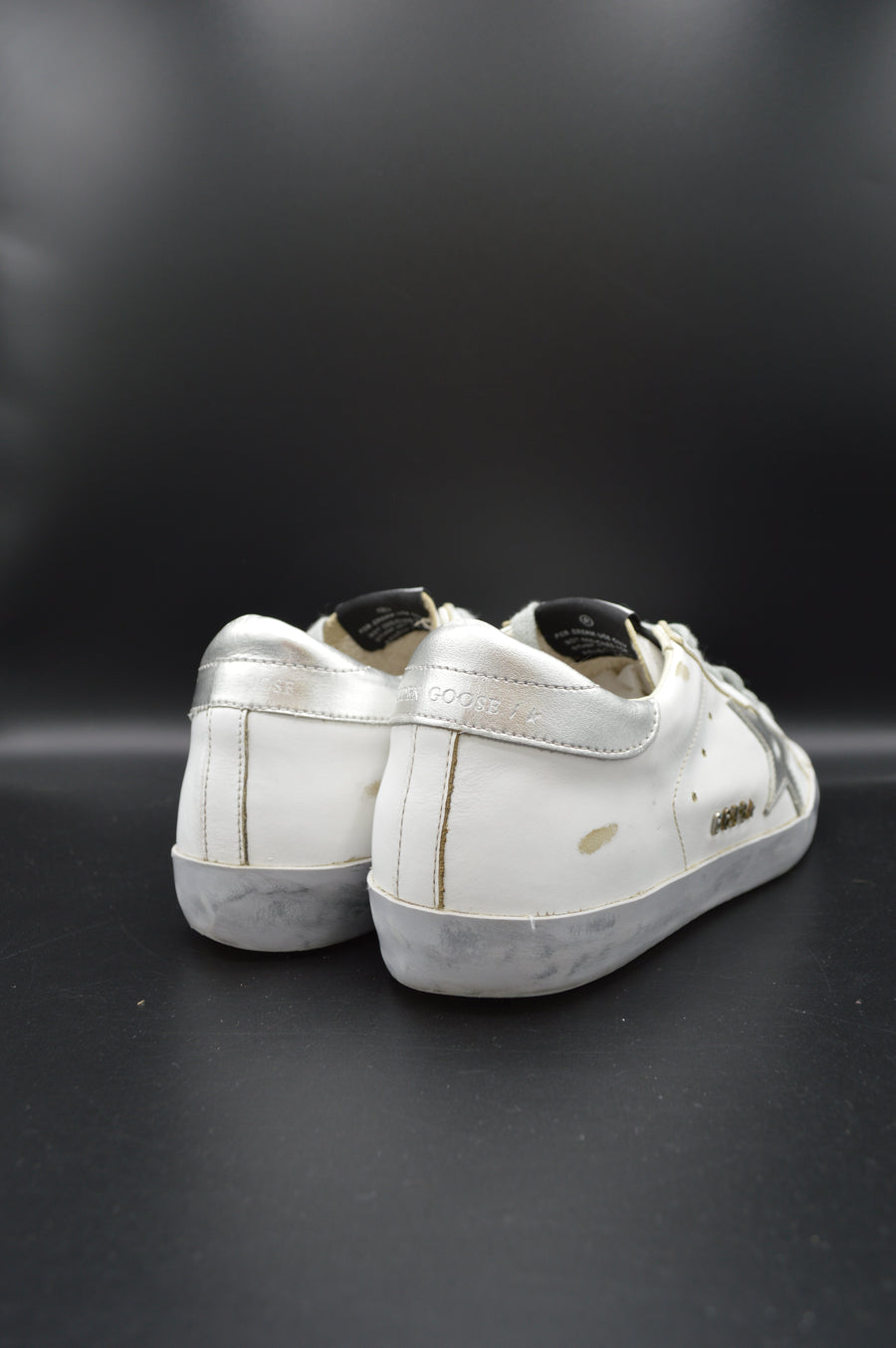 Golden Goose Superstar blanc/argent - T38