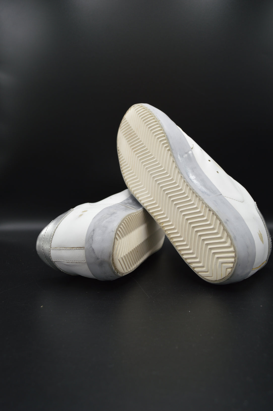 Golden Goose Superstar blanc/argent - T38