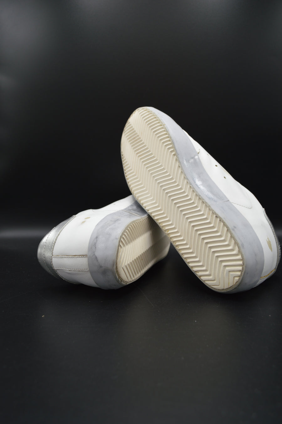 Golden Goose Superstar blanc/argent - T38