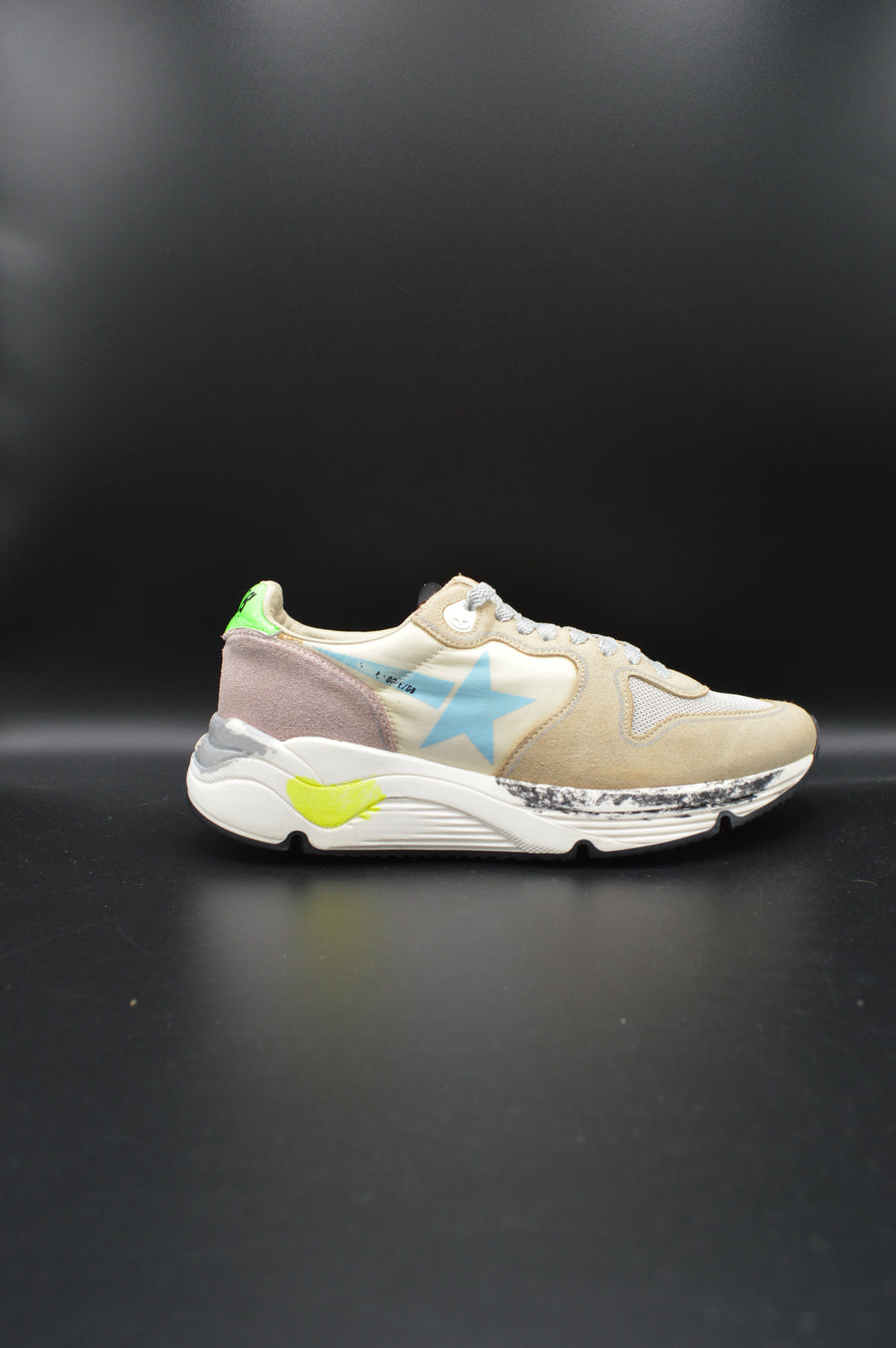 Golden Goose Running sole beige/gris - T35