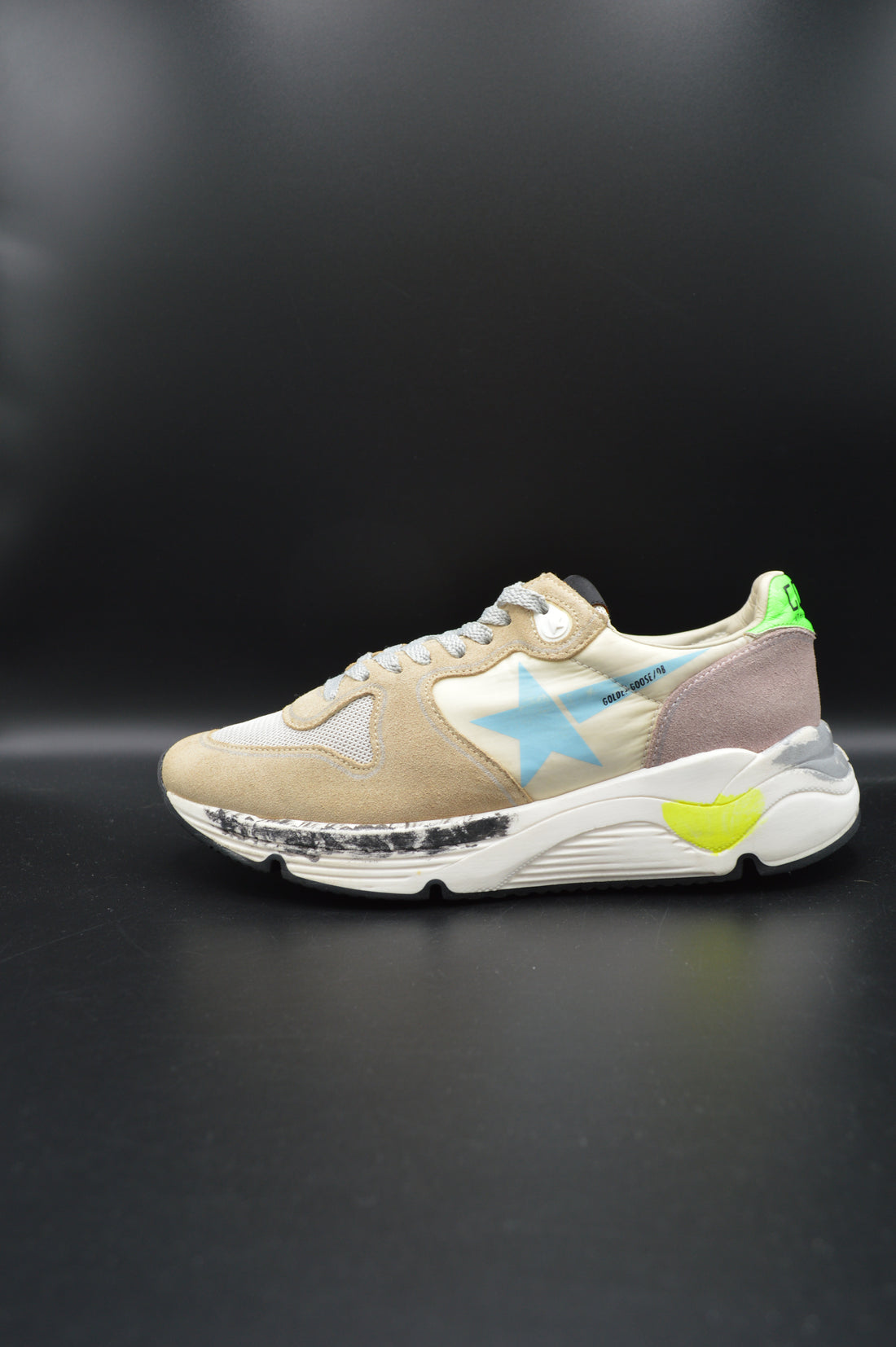 Golden Goose Running sole beige/gris - T35