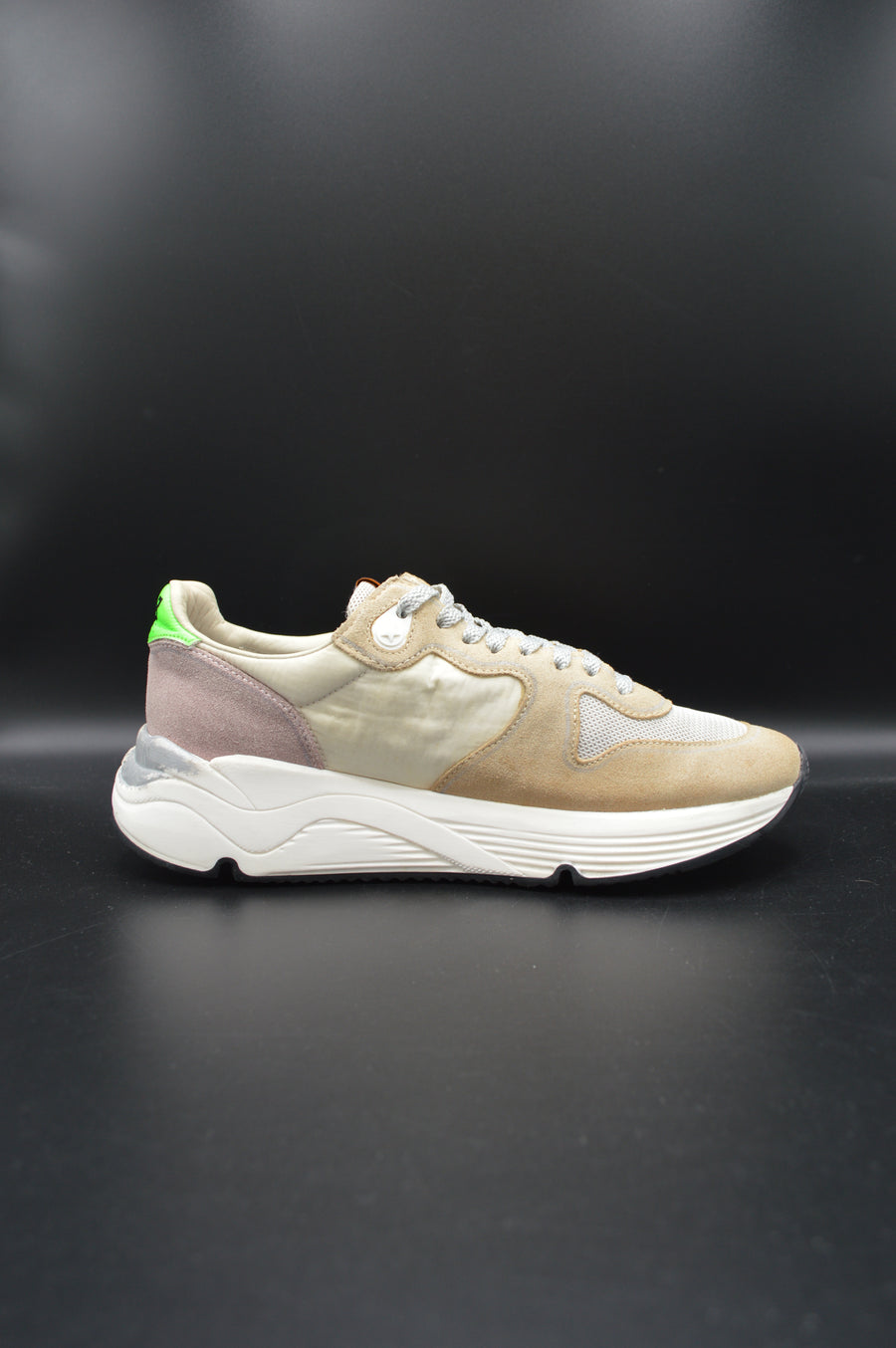 Golden Goose Running sole beige/gris - T35