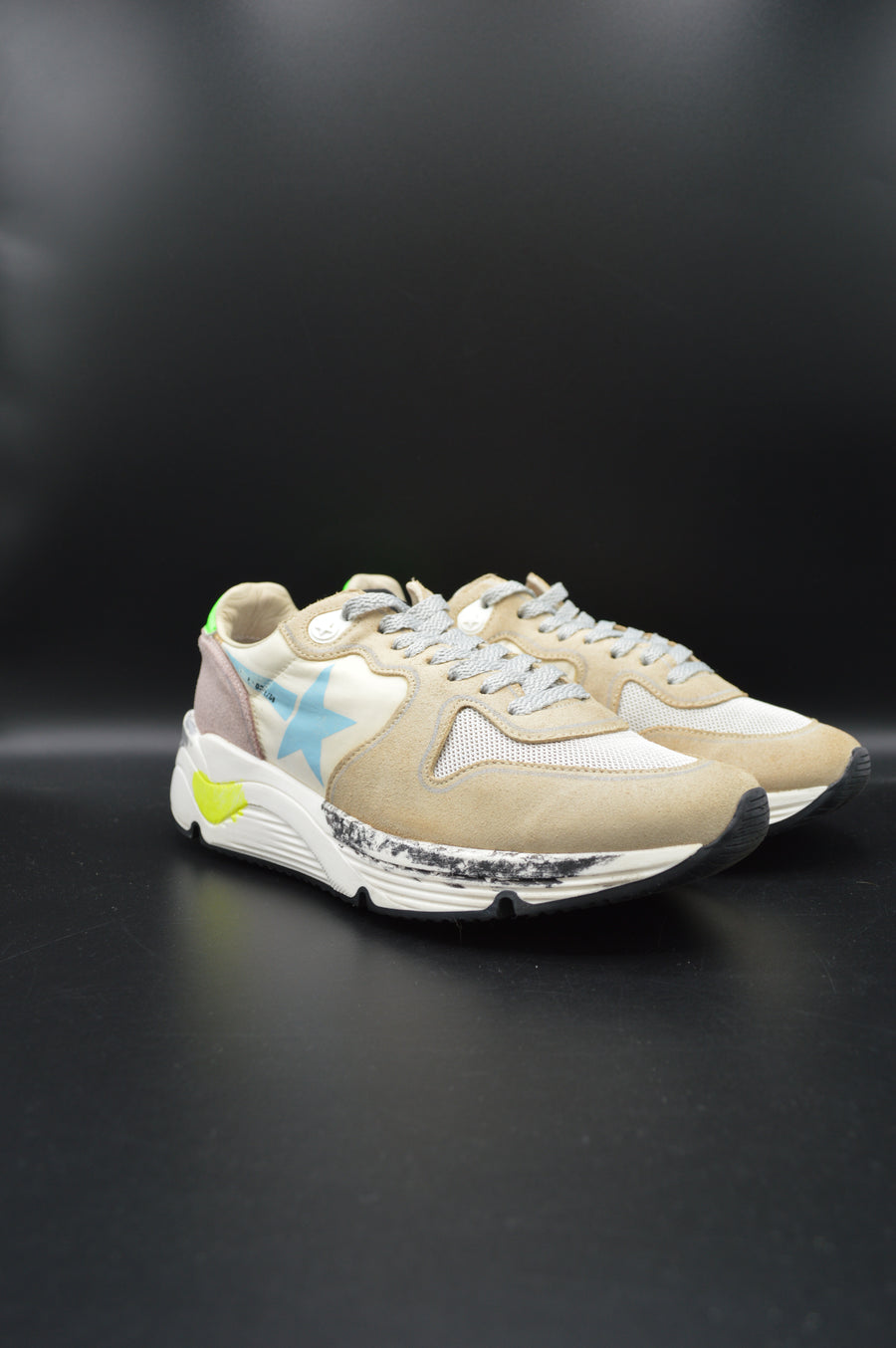 Golden Goose Running sole beige/gris - T35