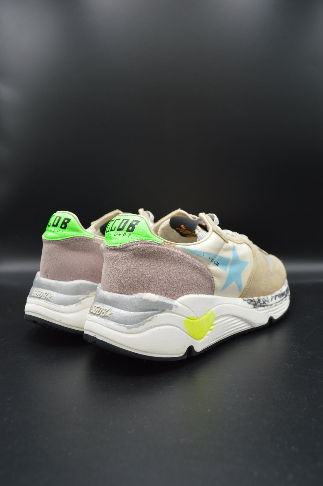 Golden Goose Running sole beige/gris - T35