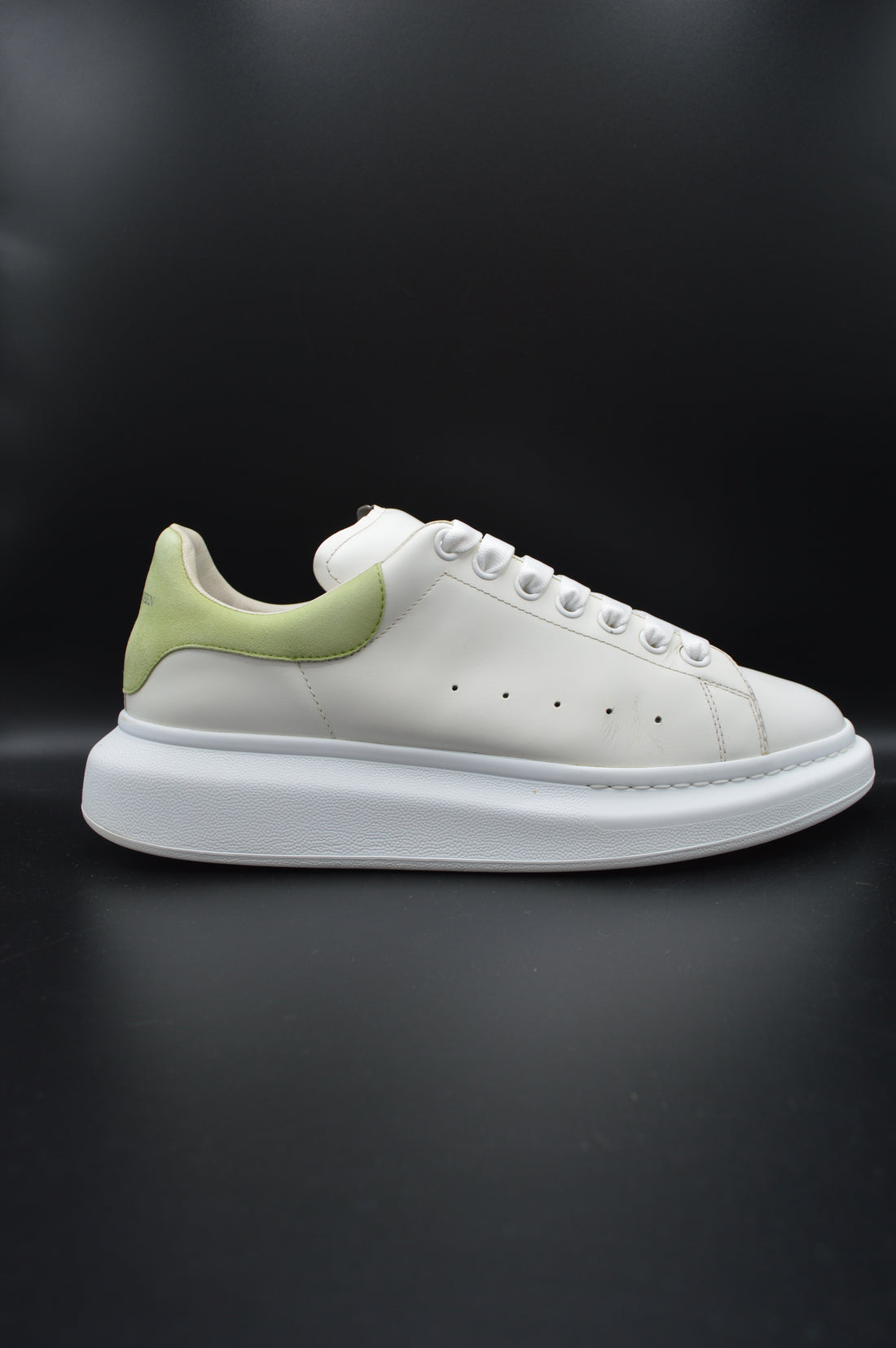 Alexander Mcqueen Oversize blanc/vert clair - T43