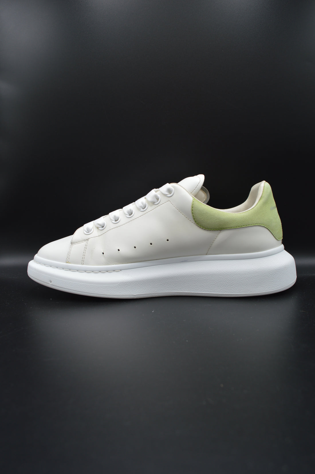 Alexander Mcqueen Oversize blanc/vert clair - T43