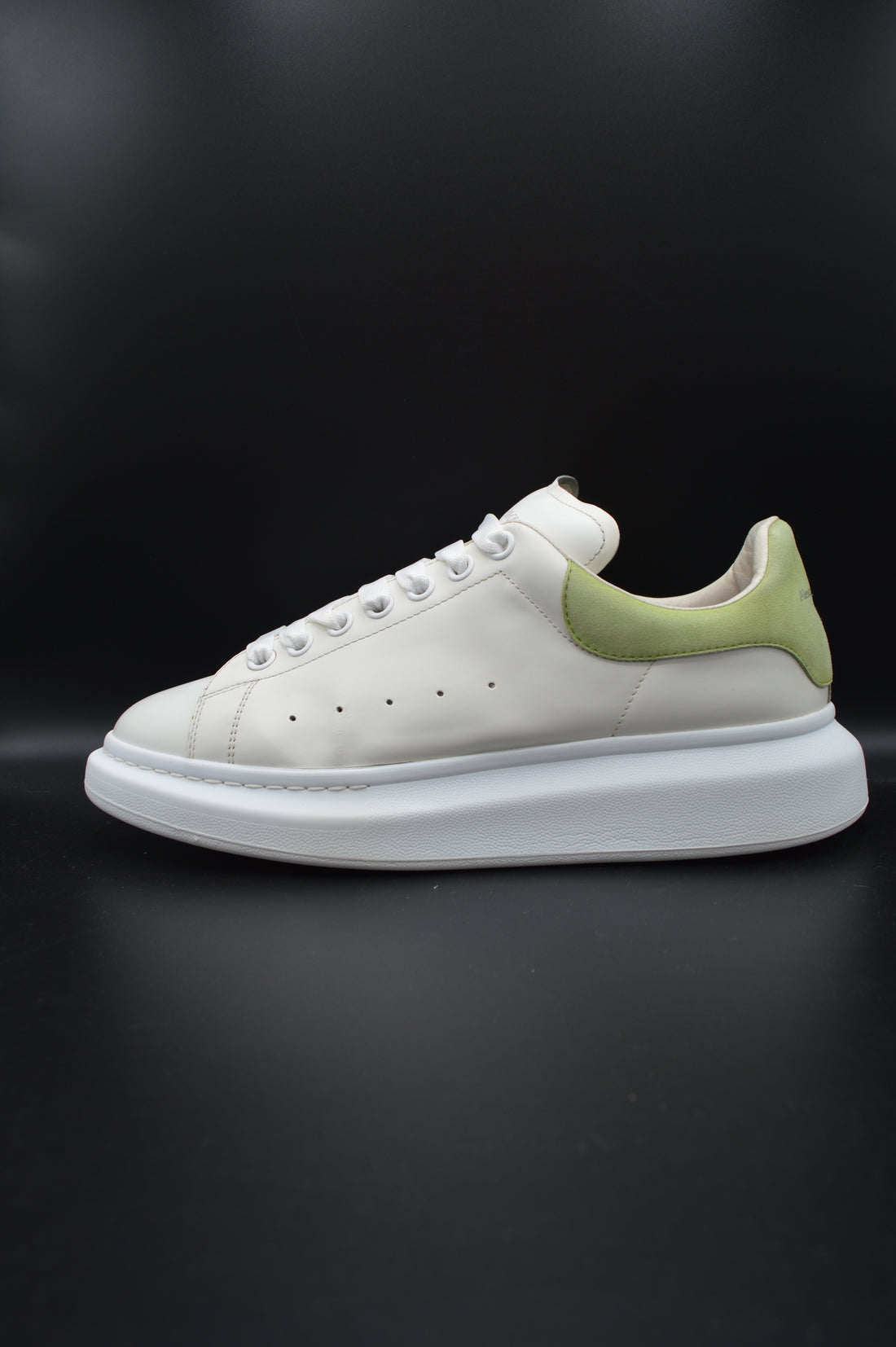 Alexander Mcqueen Oversize blanc/vert clair - T43