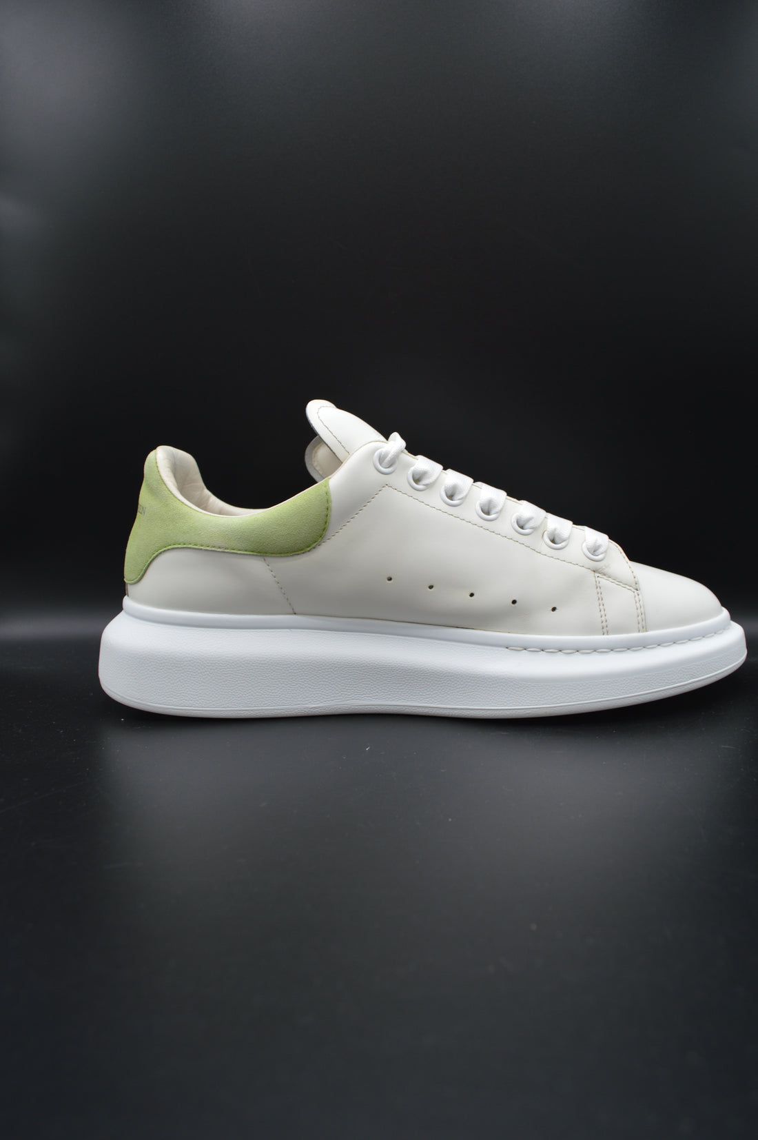 Alexander Mcqueen Oversize blanc/vert clair - T43