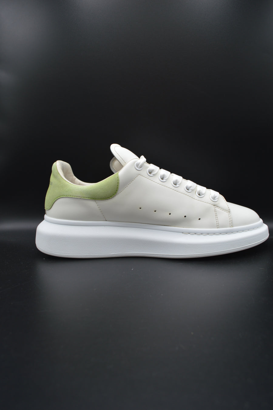 Alexander Mcqueen Oversize blanc/vert clair - T43