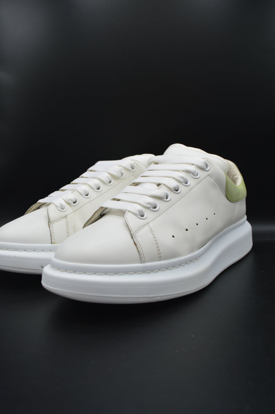 Alexander Mcqueen Oversize blanc/vert clair - T43