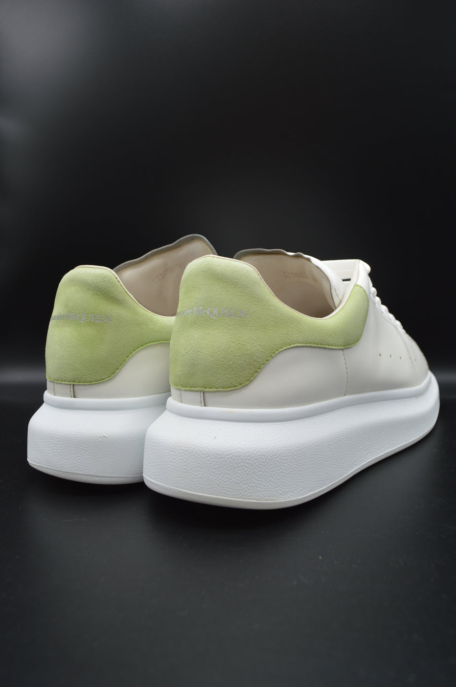 Alexander Mcqueen Oversize blanc/vert clair - T43